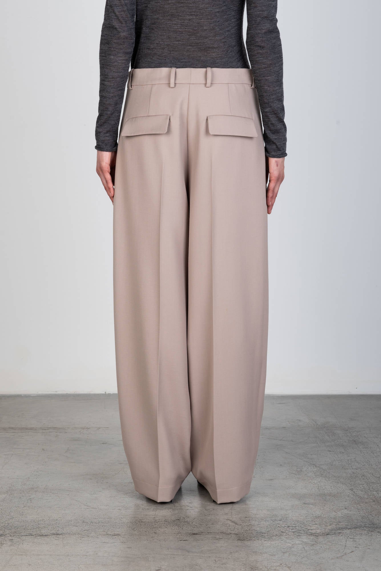 WIDE TAILORED TROUSERS