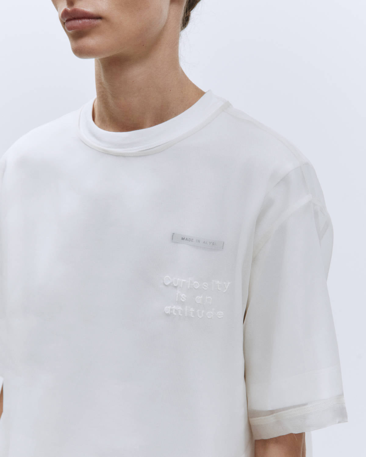 DOUBLE T-SHIRT CURIOSITY Rice