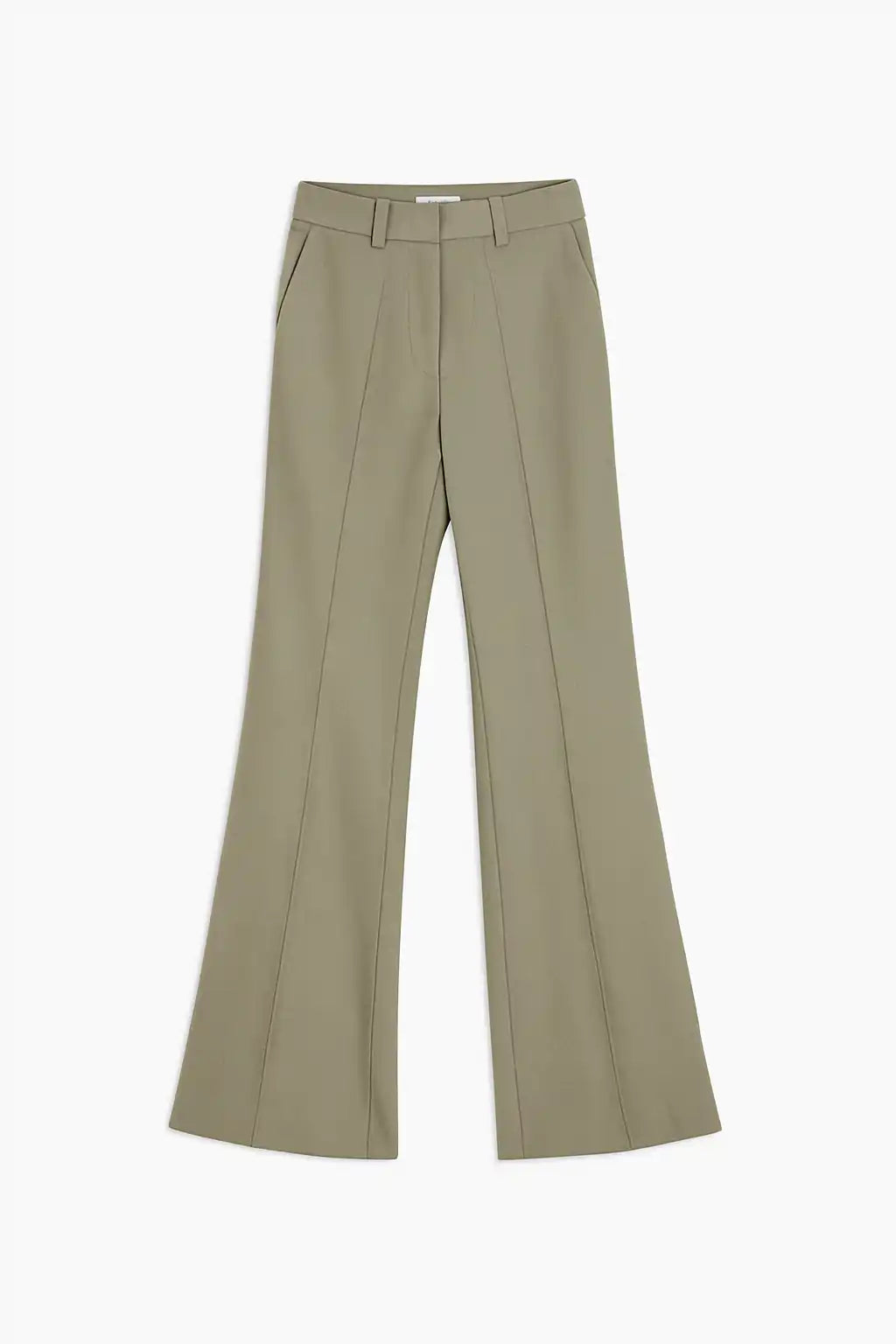 FLARE WOOL TROUSERS