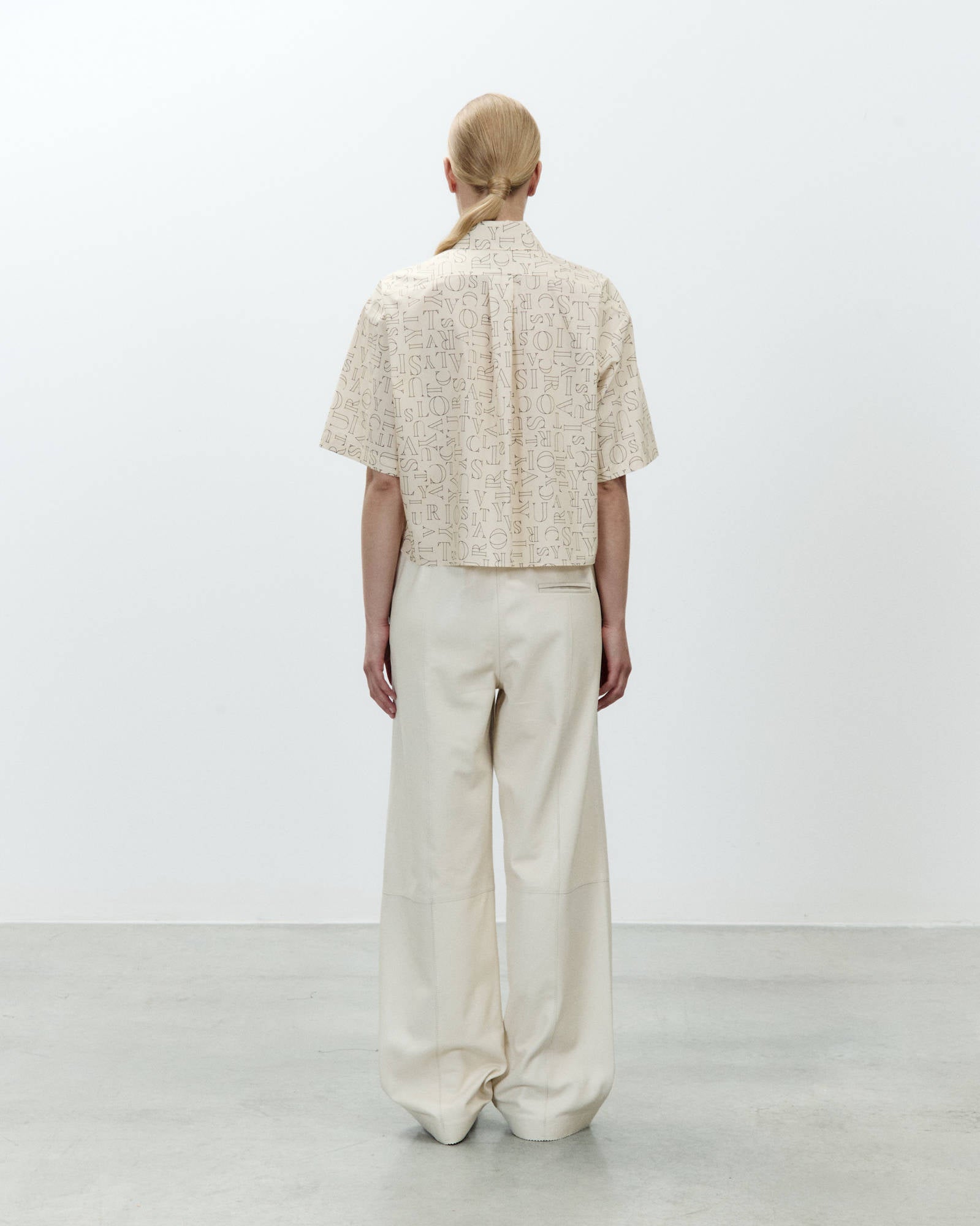 Boxy Lettering Shirt