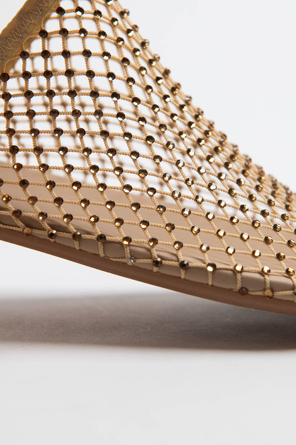 CLOG SHOES NETWORK RHINESTONE Gold