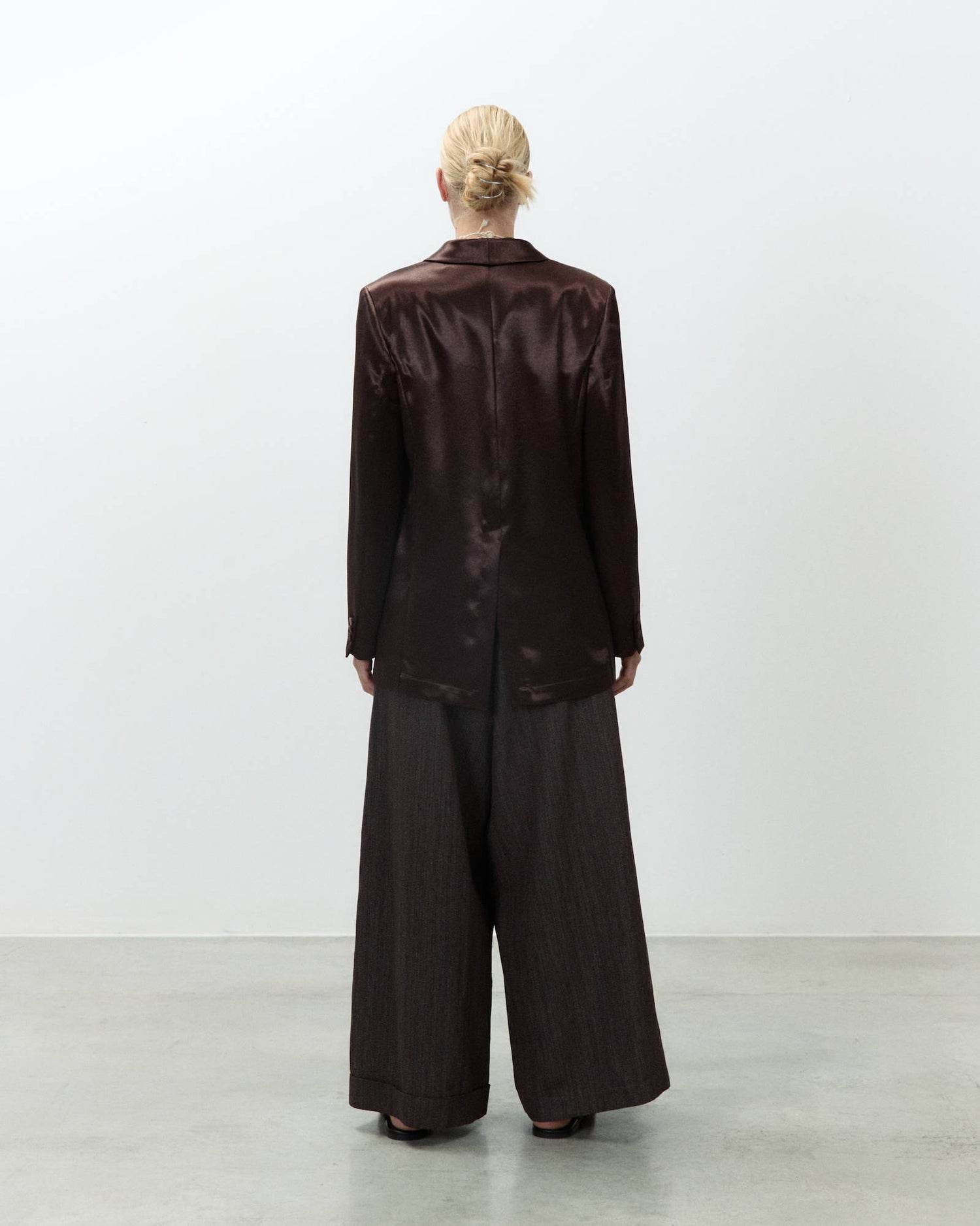 SHINY SMOKING BLAZER