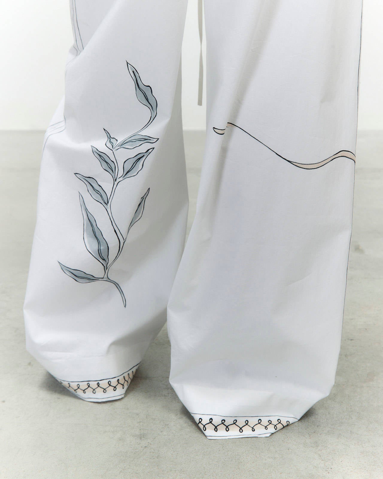 HAND PAINTED TROUSERS