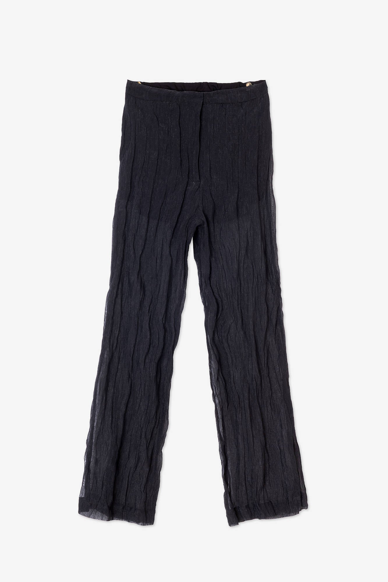 METAL GAUZE TROUSERS