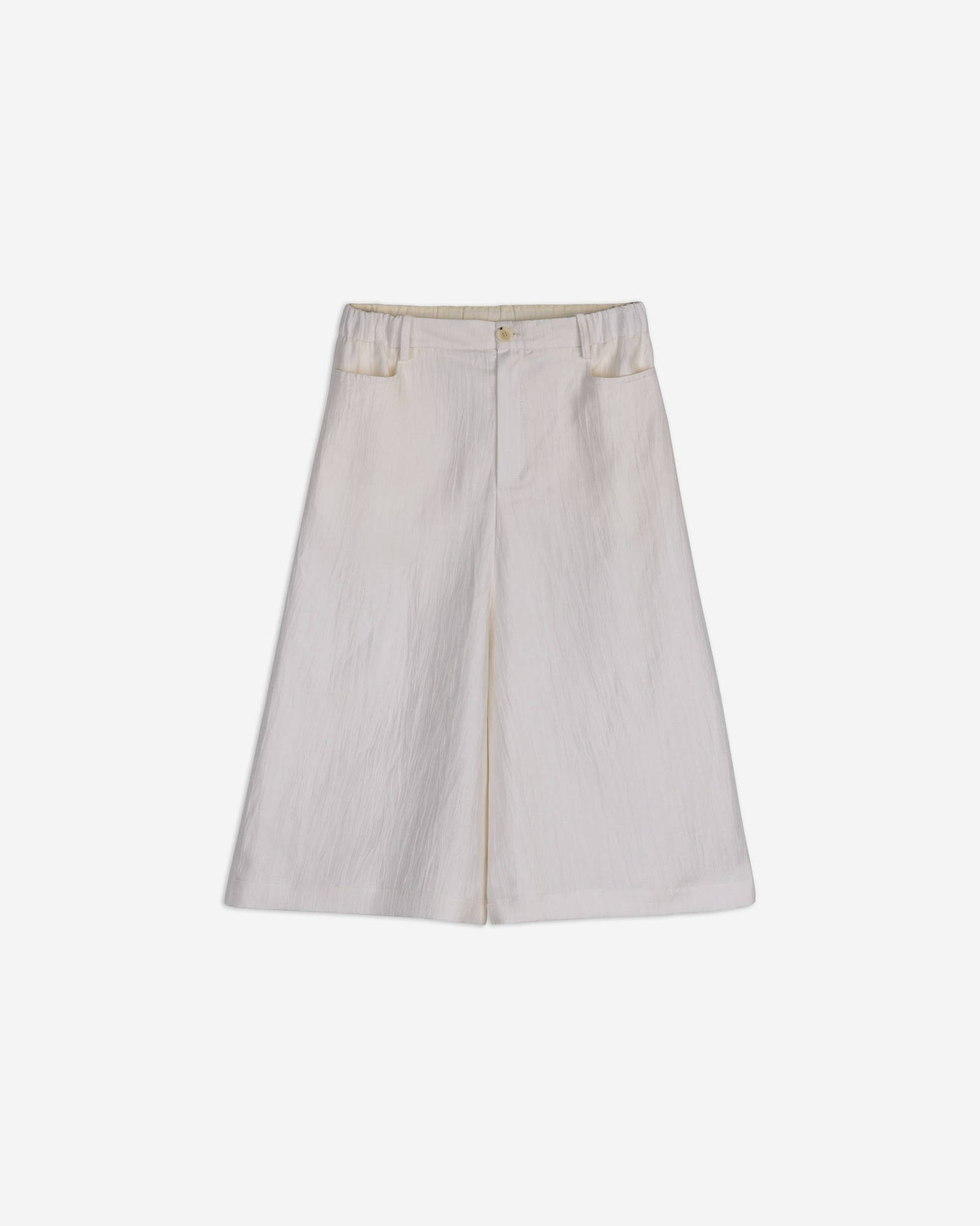 LINEN BERMUDA SHORTS