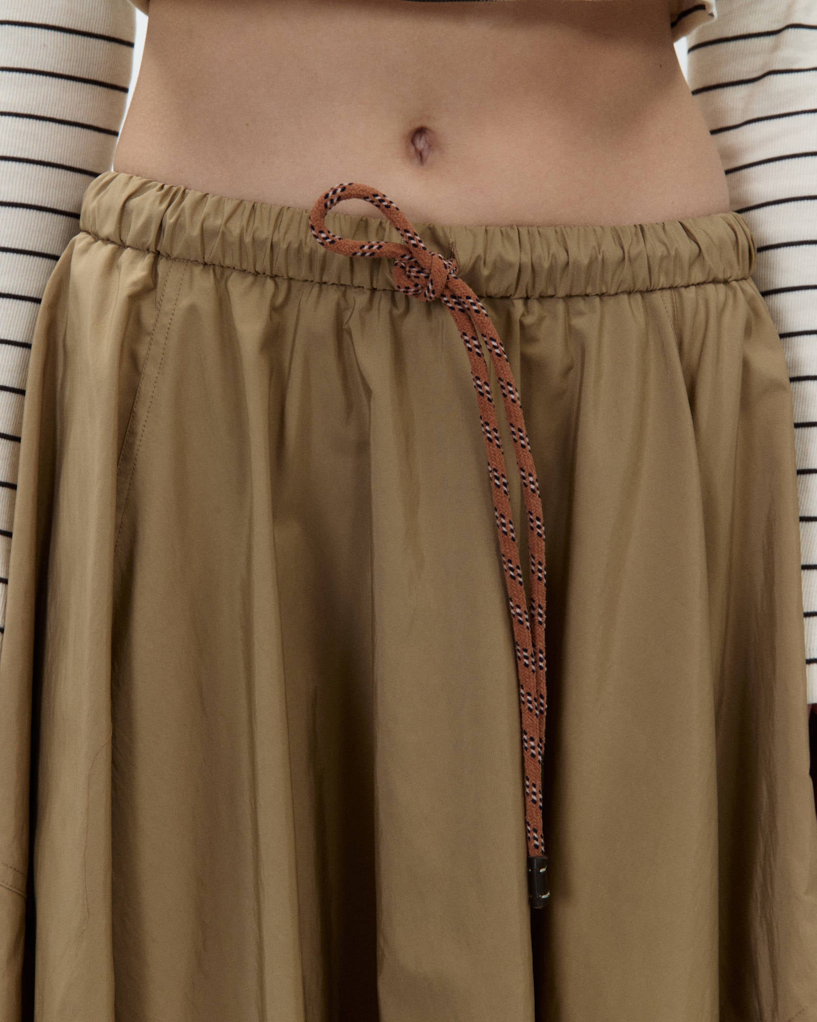 TECHNICAL NYLON SKIRT