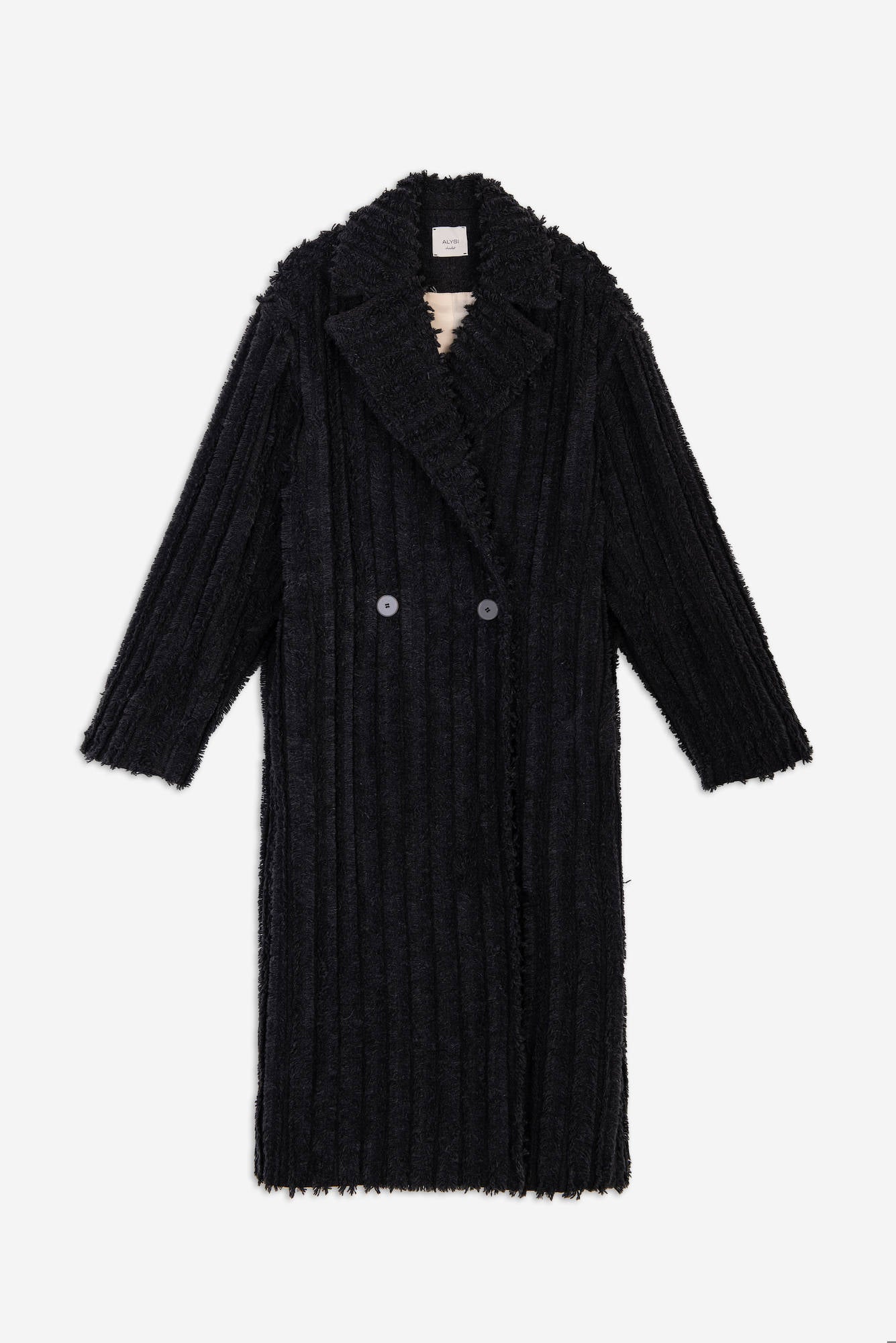 FRINGED COAT OVER