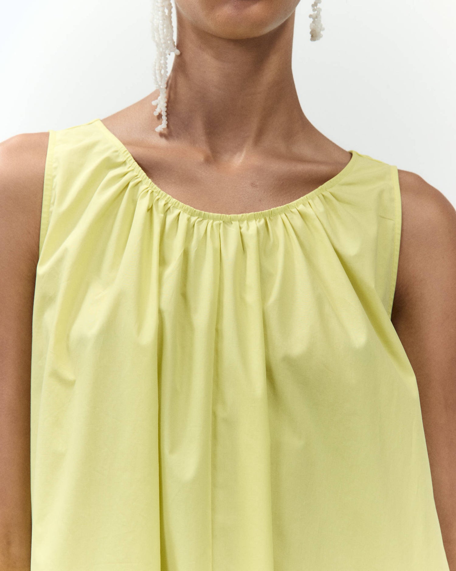 ABITO LUNGO IN POPELINE