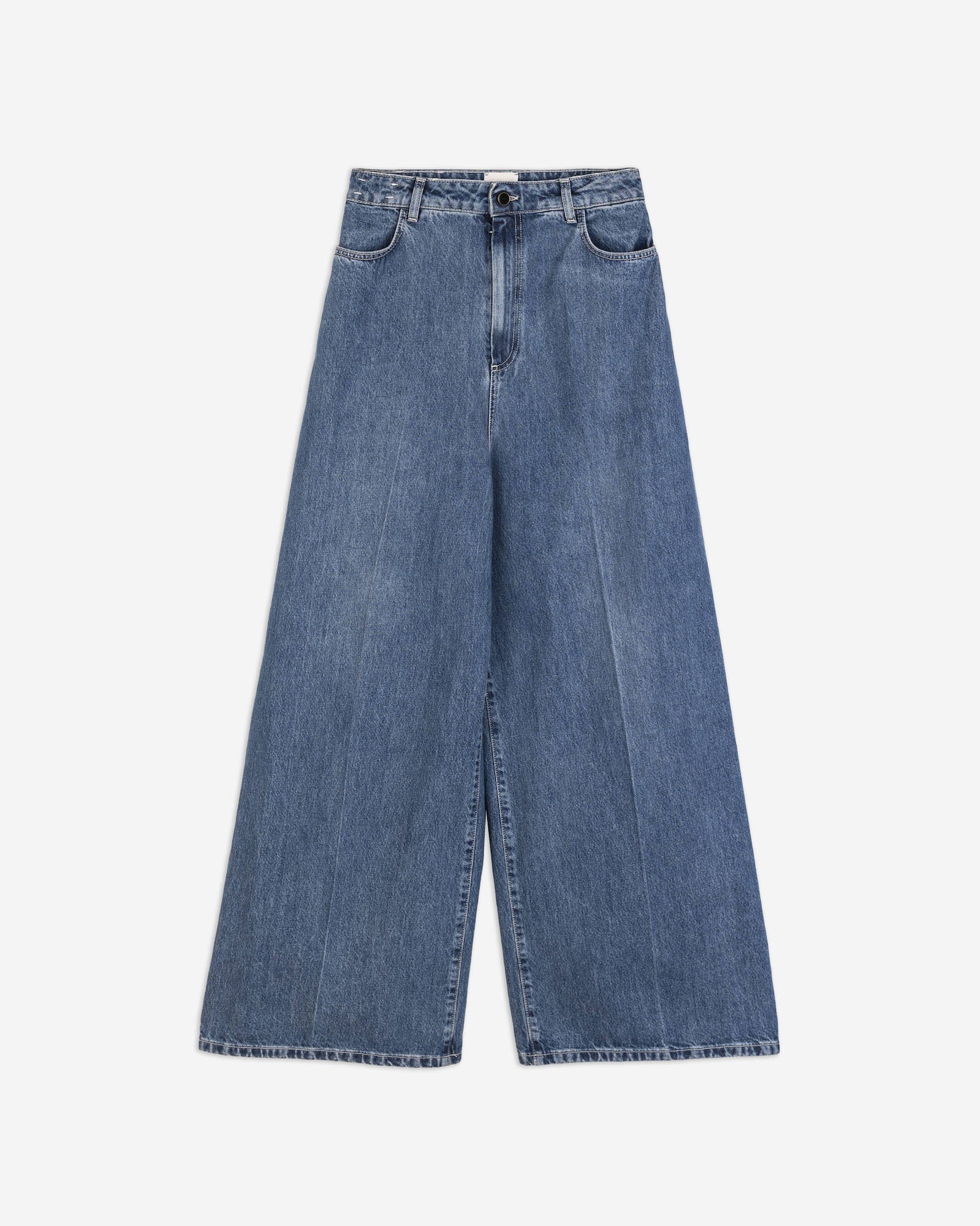 WIDE LEG DENIM PANTS