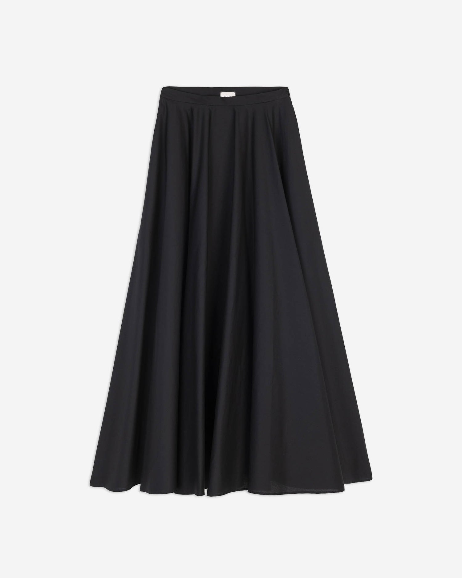 FLARED POPLIN SKIRT