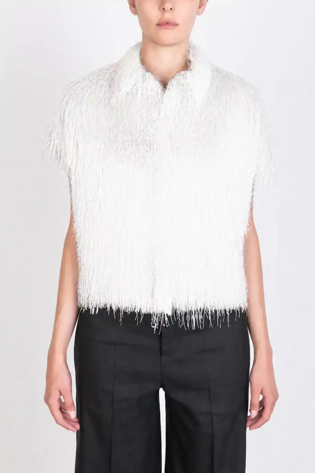 SHIRT WITH FRINGES