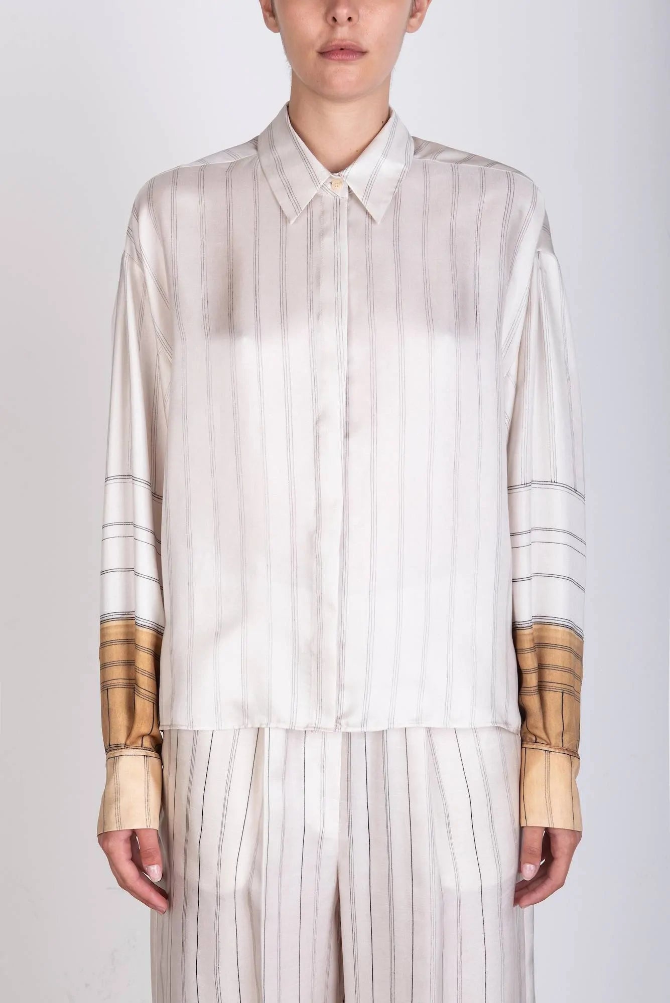 PRINTED SILK SHIRT