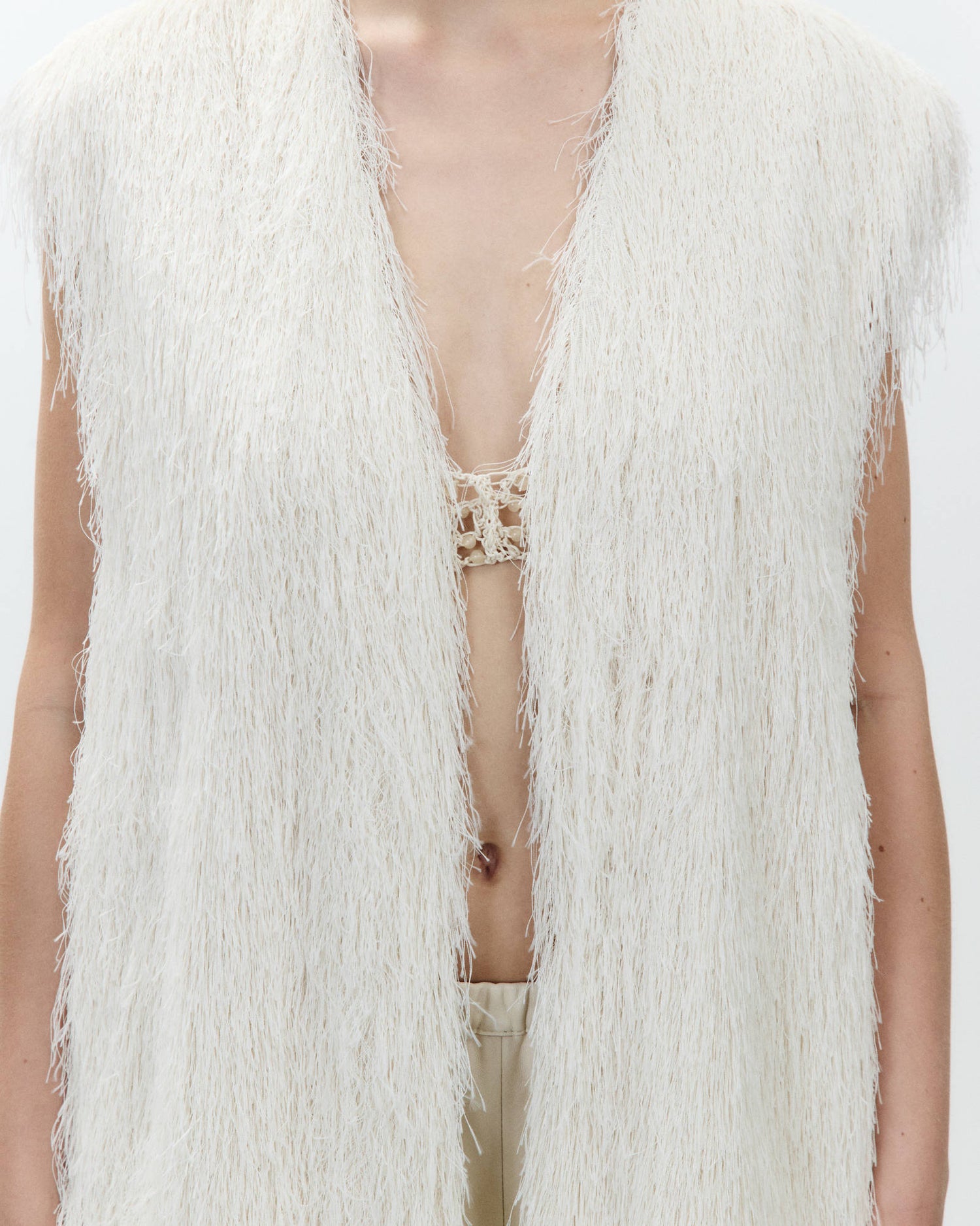 FRINGED VEST