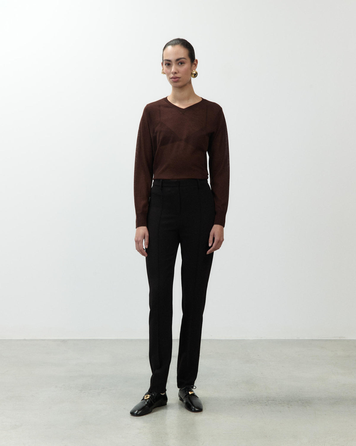 SLIM FIT TAILORED TROUSERS