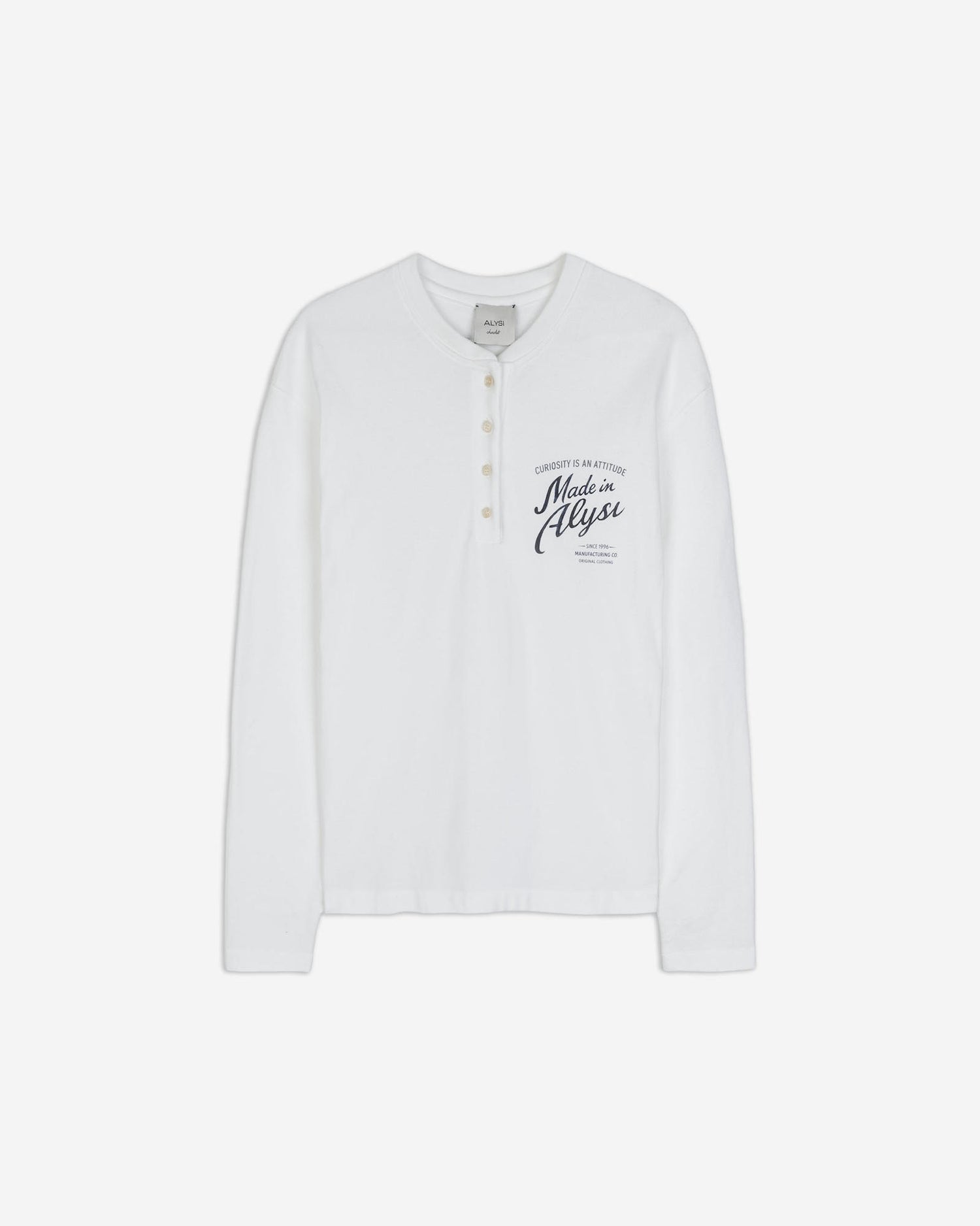 HENLEY LONG SLEEVE T-SHIRT