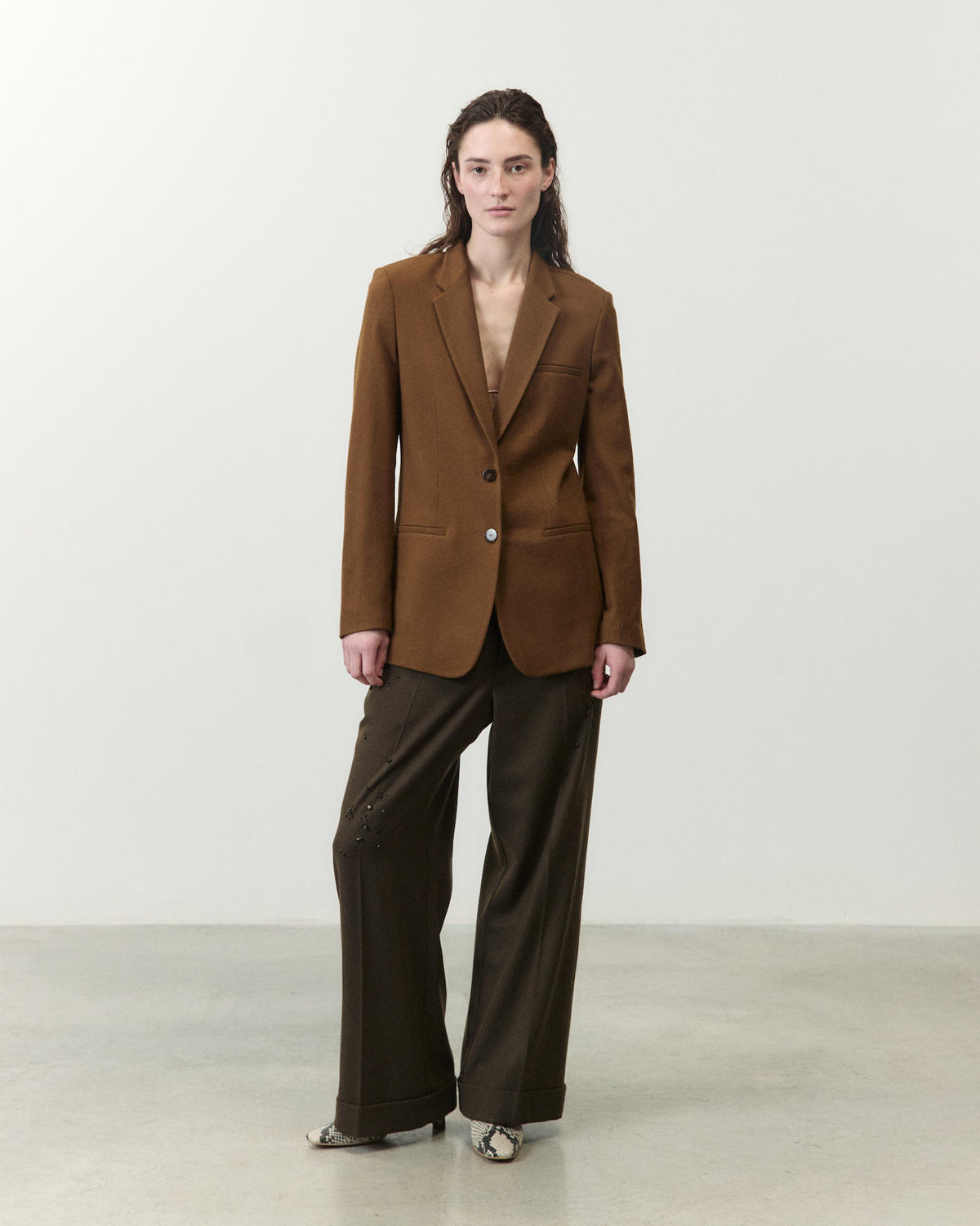 BLAZER IN LANA STRETCH