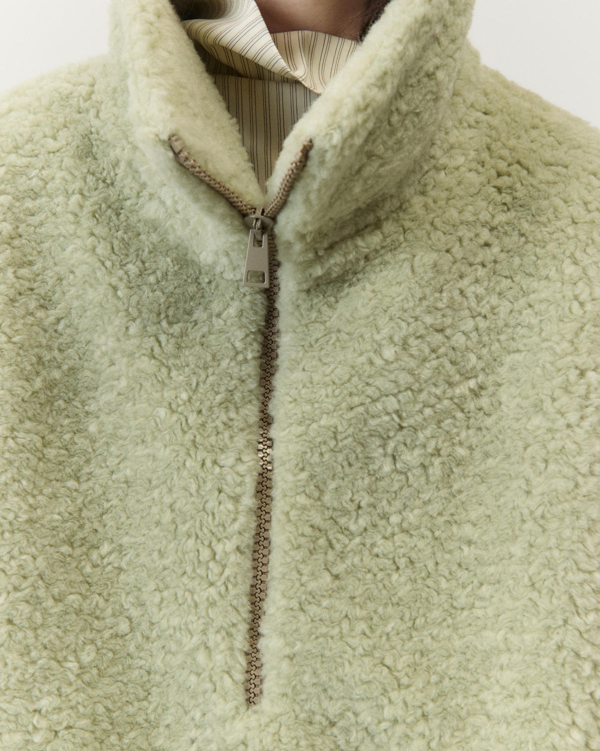 ANORAK TEDDY CON ZIP