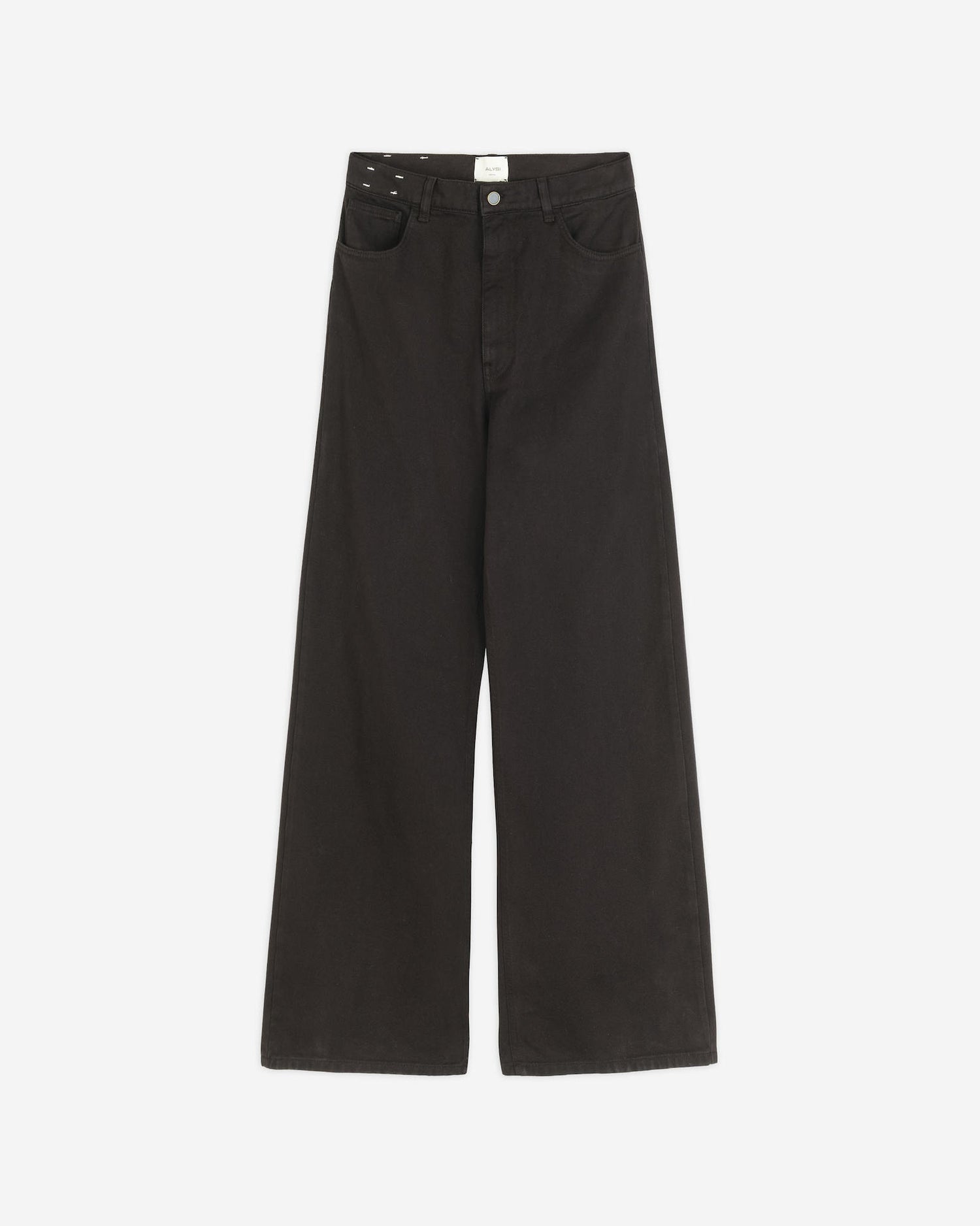 PANTALONE WIDELEG IN COTONE