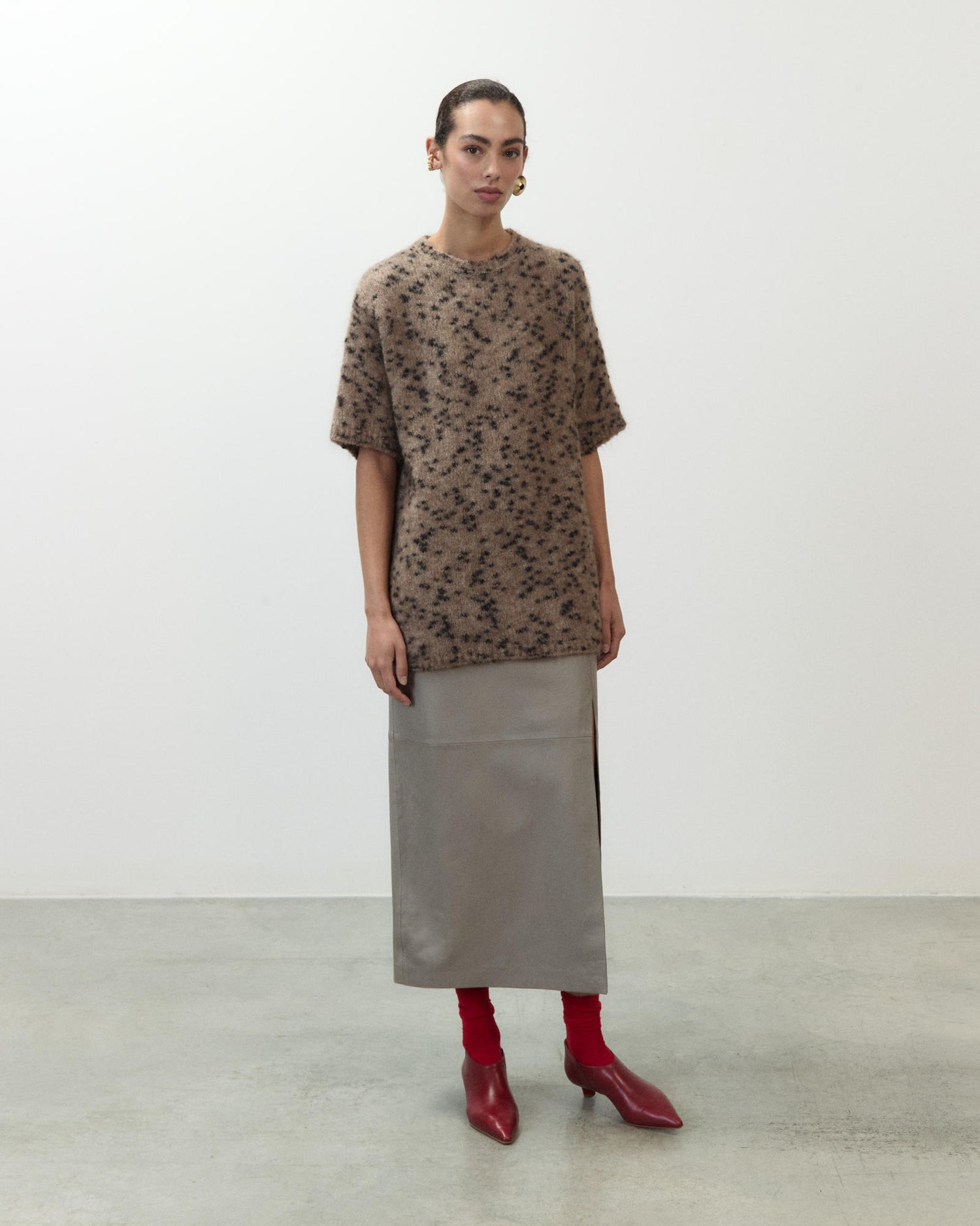 MAGLIA T-SHIRT MOHAIR
