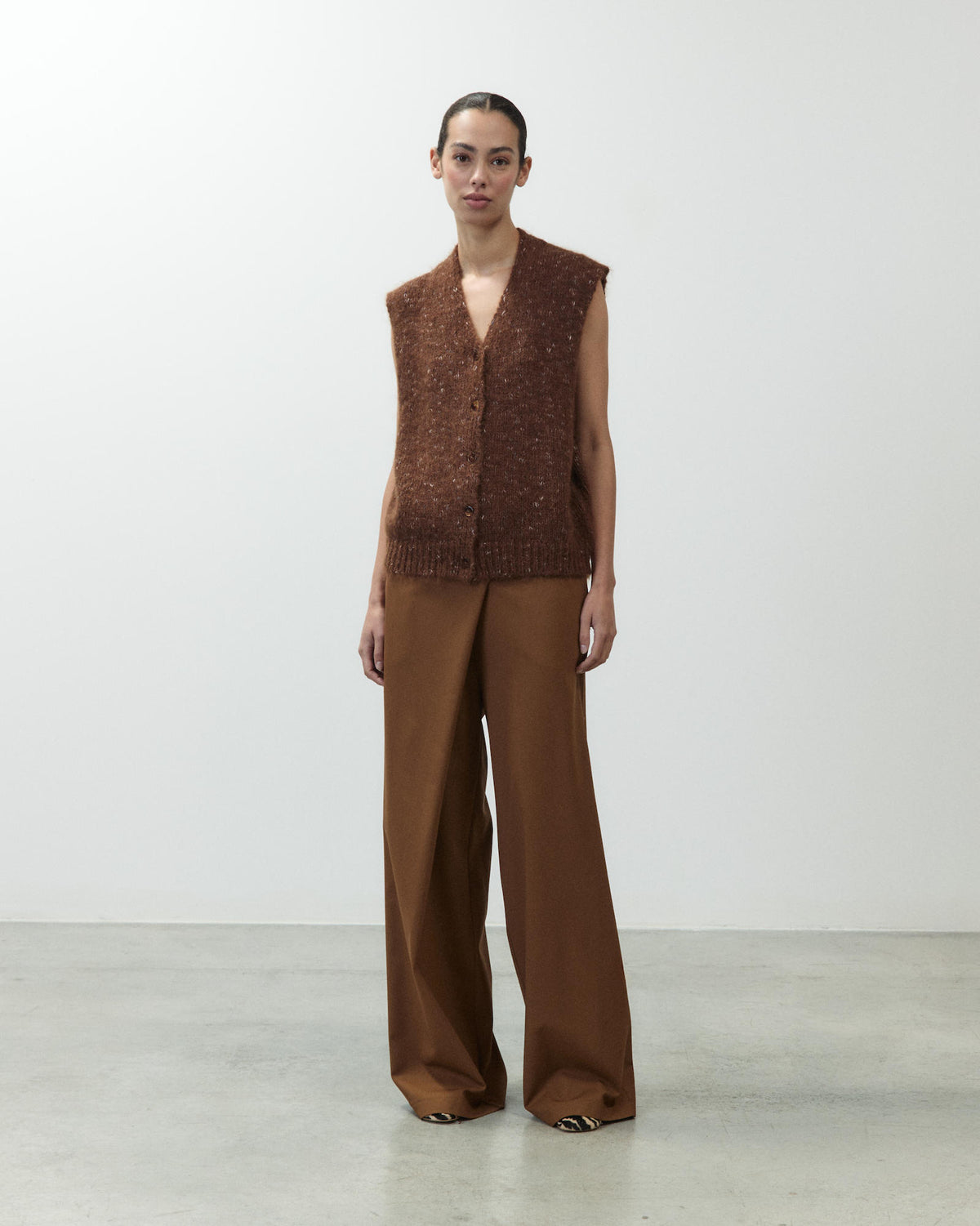 FANTASY WOOL VEST