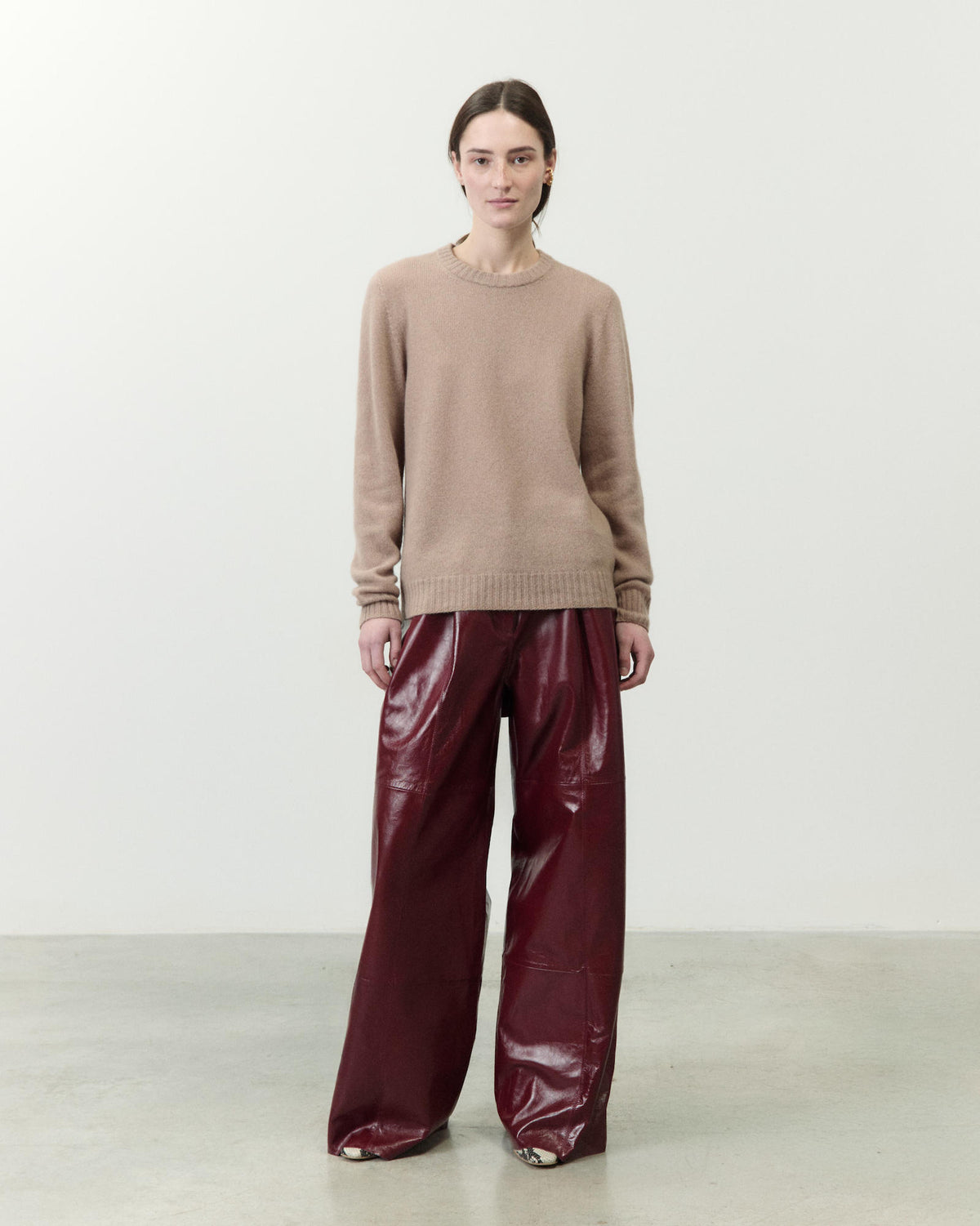 PULLOVER GIROCOLLO CACHEMIRE