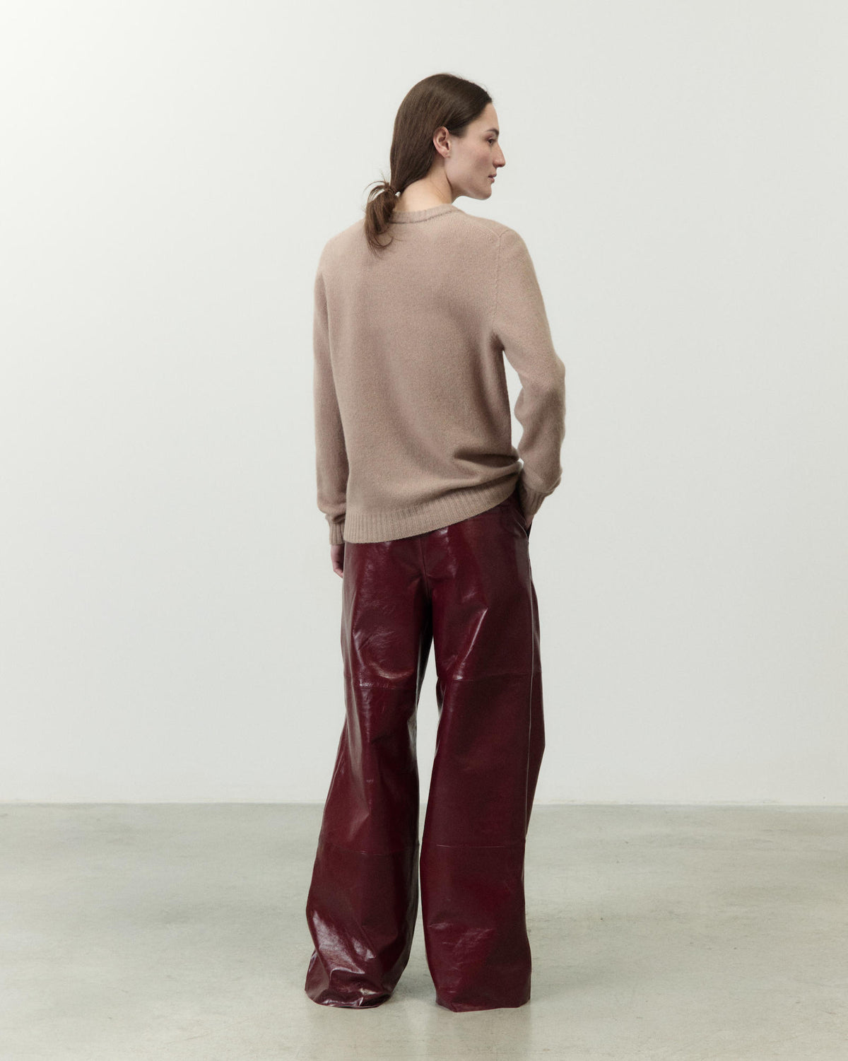 PULLOVER GIROCOLLO CACHEMIRE