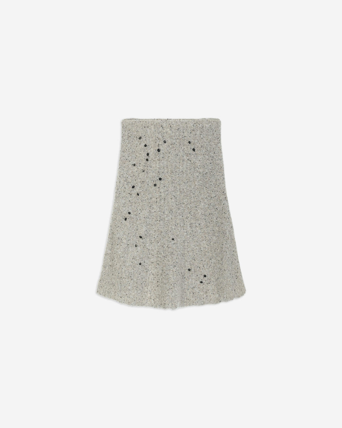 KNIT BUSTIER TOP WITH EMBROIDERY