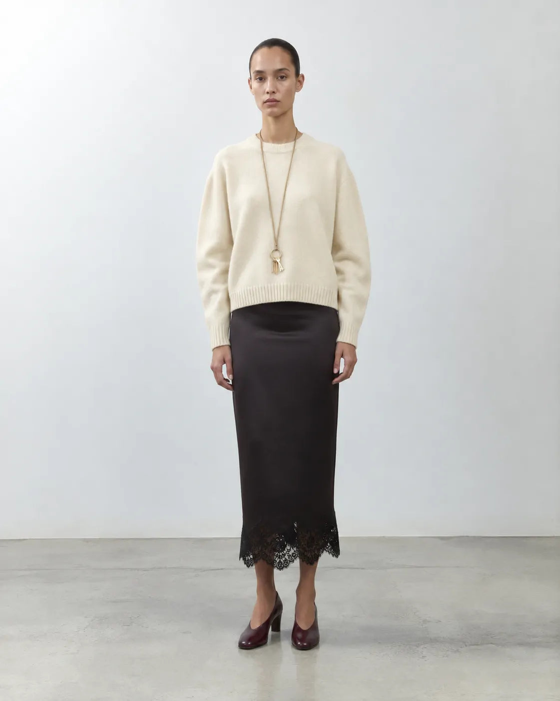 MAGLIA BOXY IN CACHEMIRE