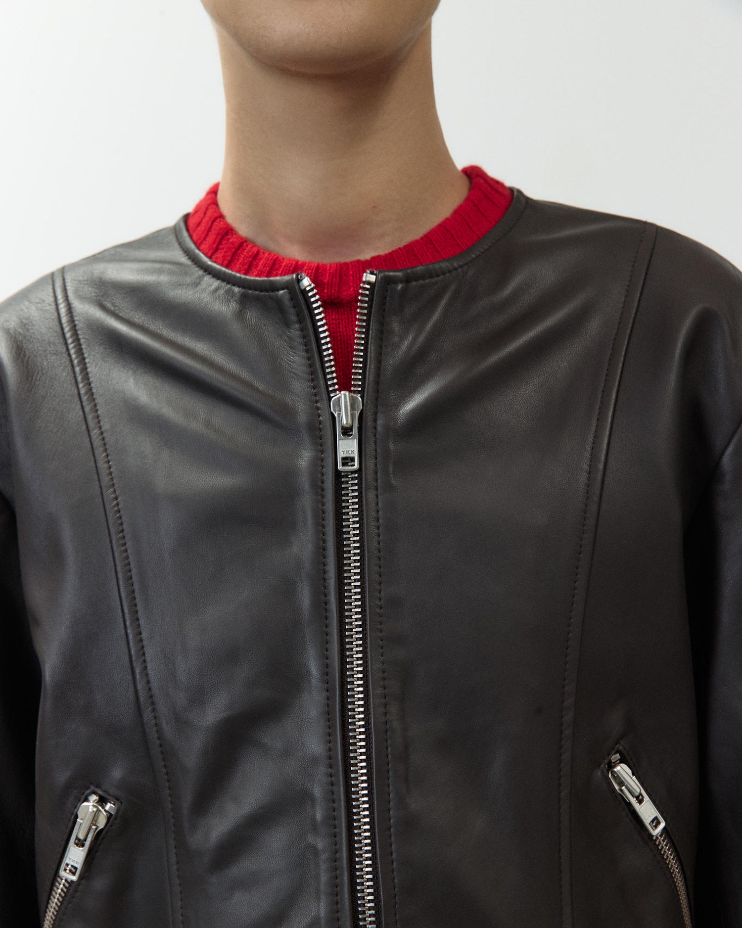 GIACCA BIKER IN PELLE