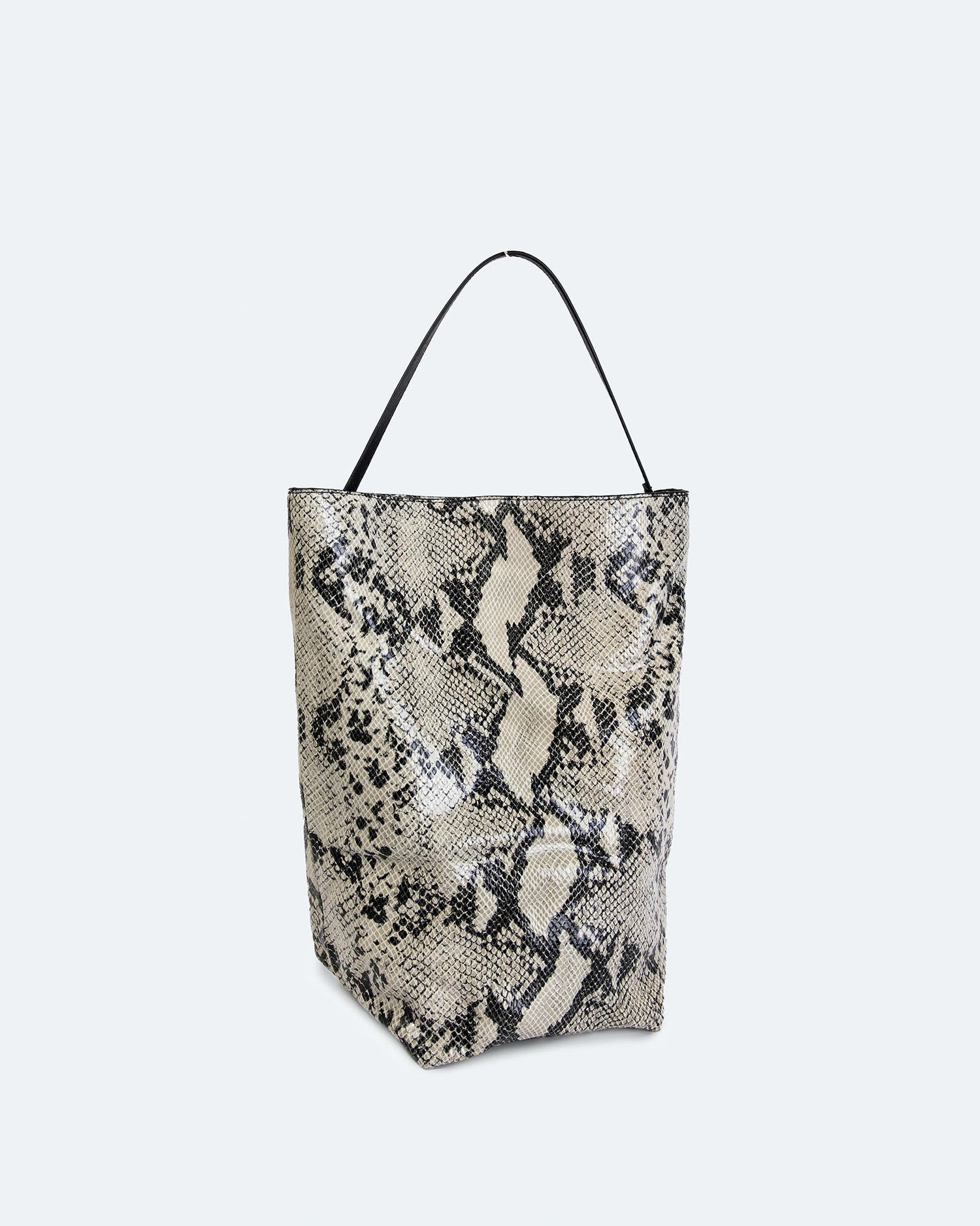 BORSA A SPALLA STAMPA PITONE