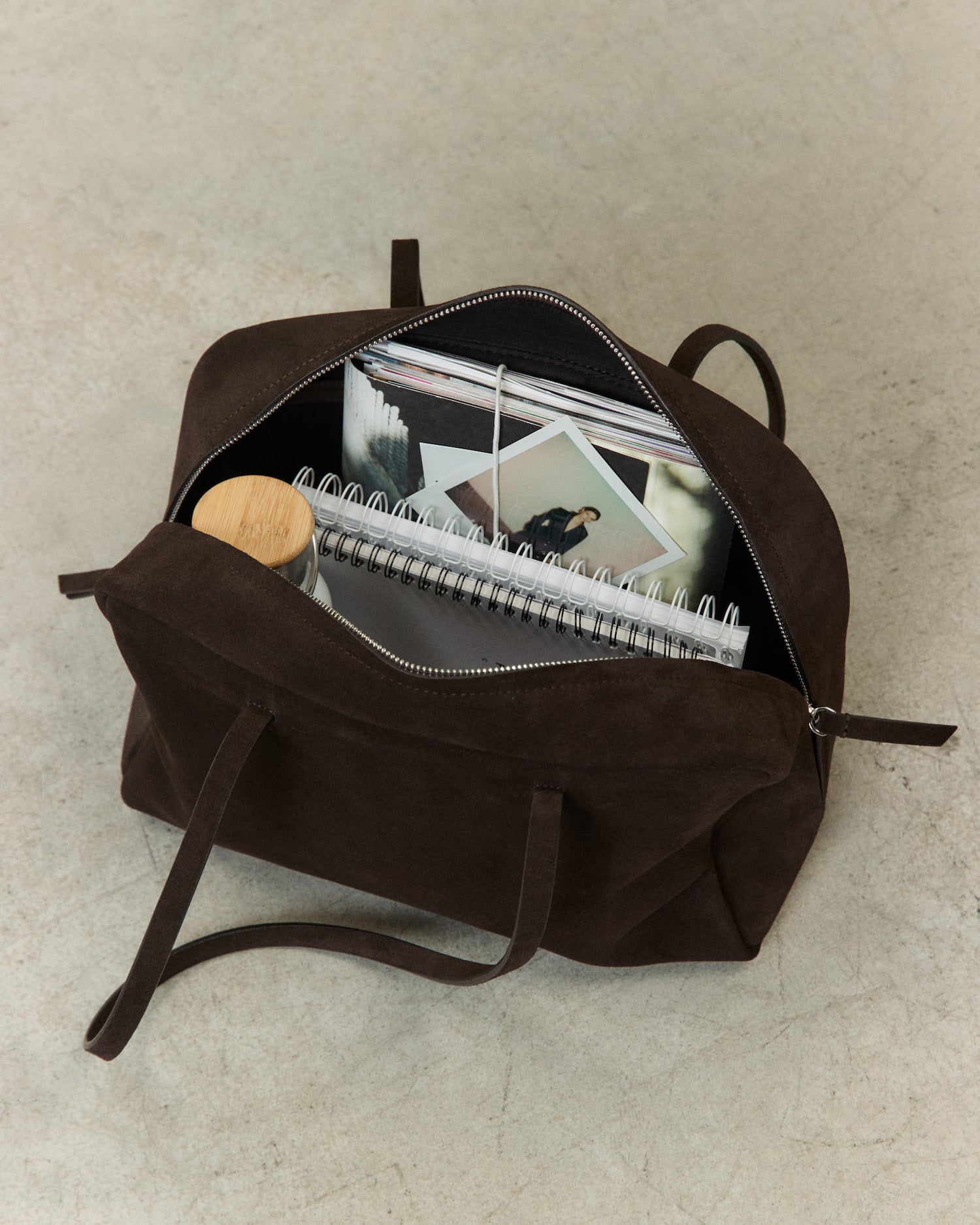 BORSA BOWLING  BAGS SUEDE