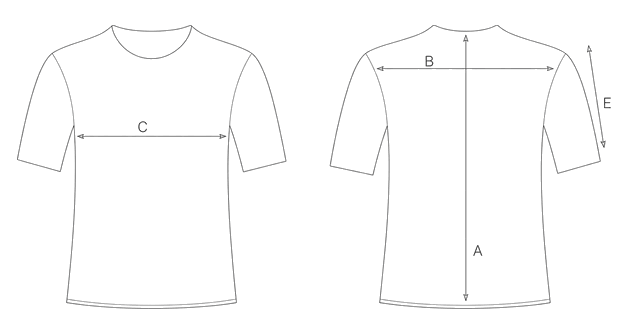 Guida misure PLUMETIS SHIRT