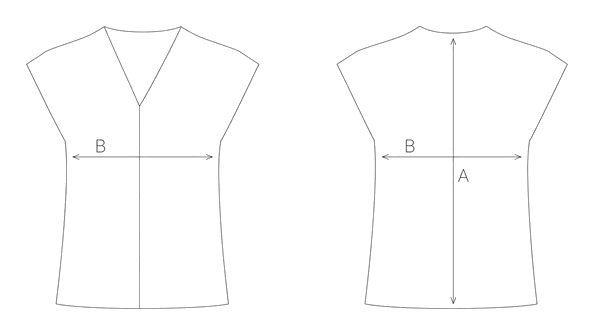 Guida misure REGULAR ENZYMATED TWILL BLOUSE