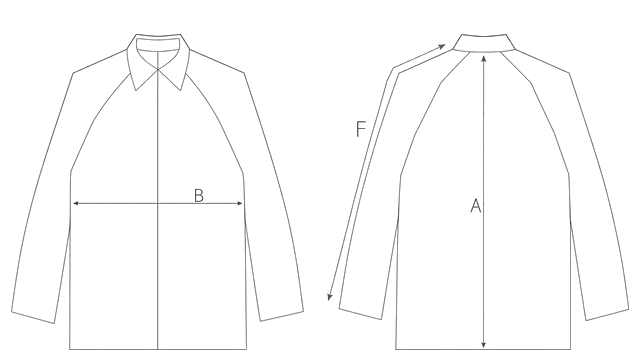 Guida misure OVERSIZED CRINKLE BOMBER