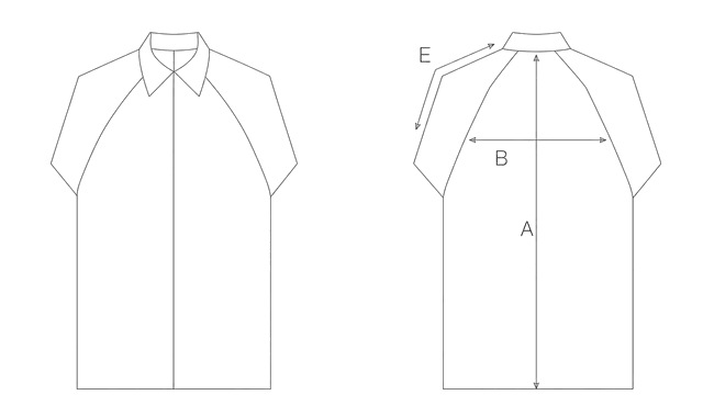 Guida misure SLEEVELESS ORGANZA BOMBER JACKET