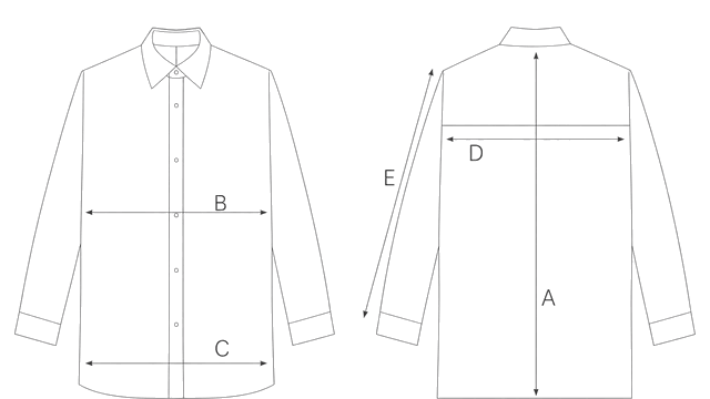 Guida misure TARTAN COTTON SHIRT