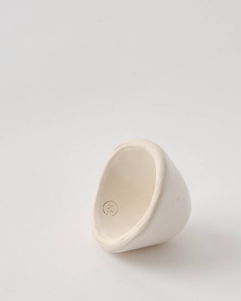 FLOWER FROG (single)  Bianco