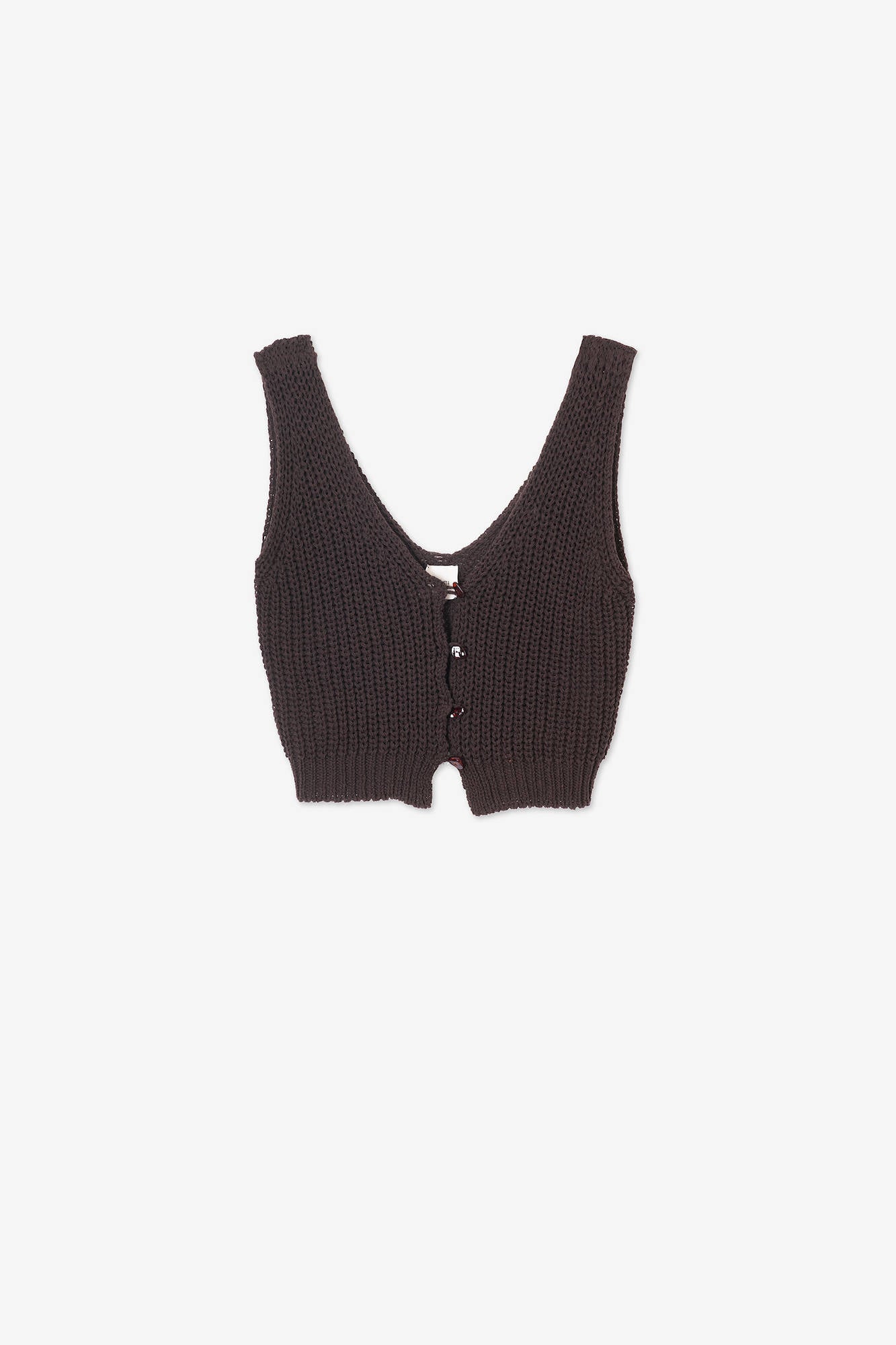 KNITTED VEST