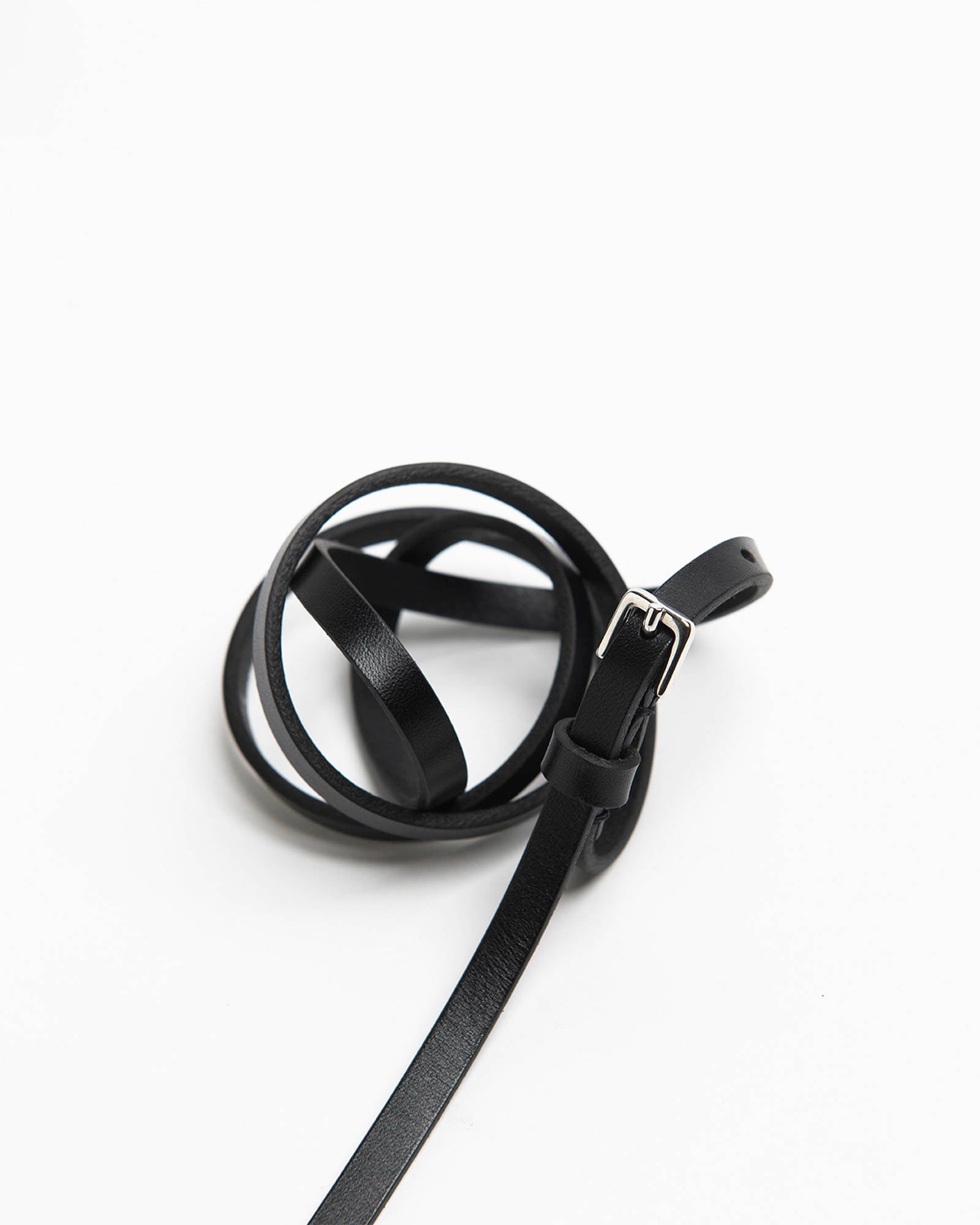 Black LEATHER BELT