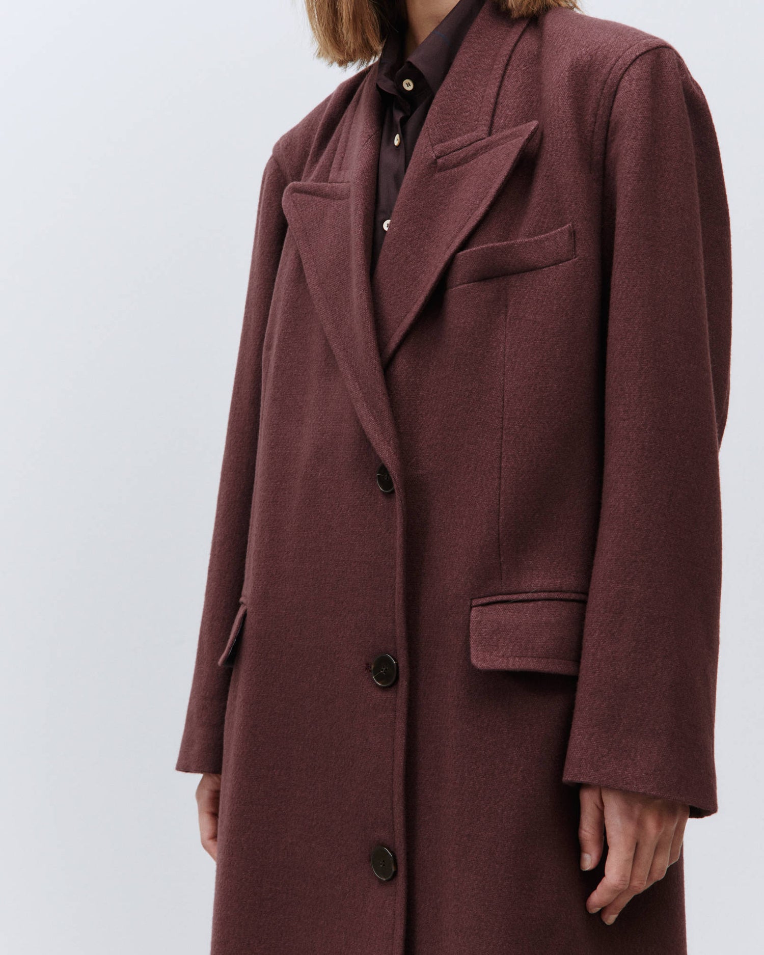 TAILORED CANVAS COAT