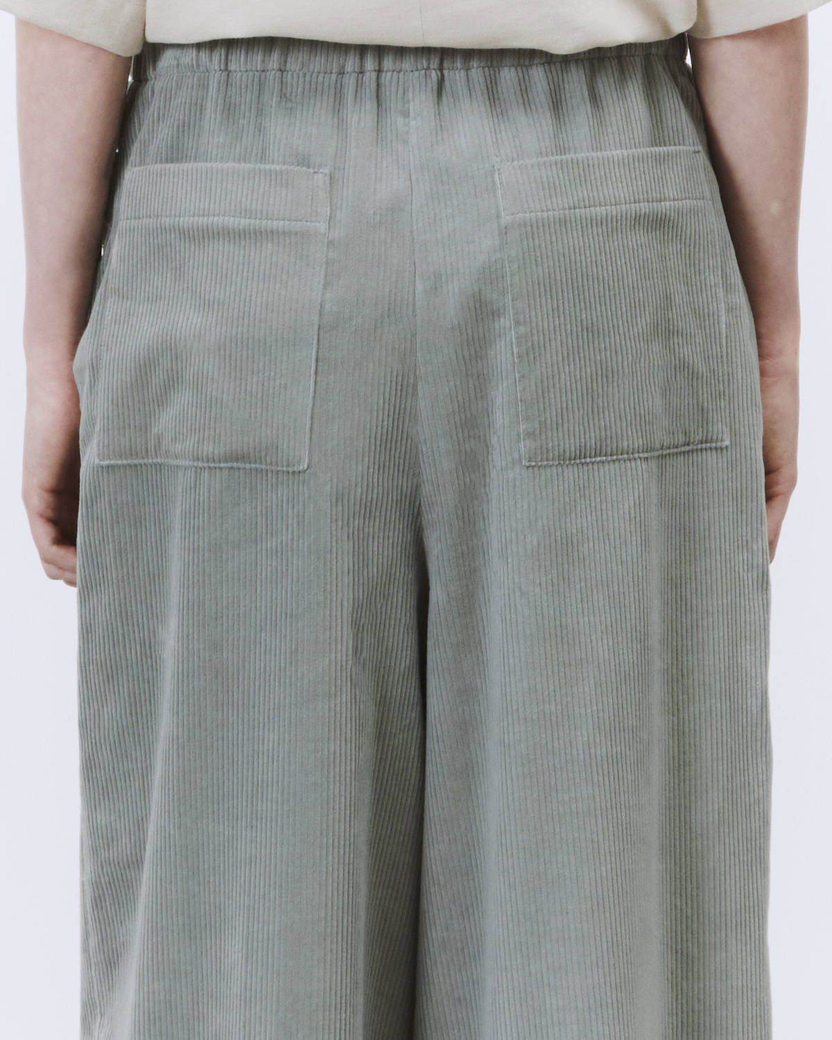 WIDE LEG CORDUROY TROUSERS