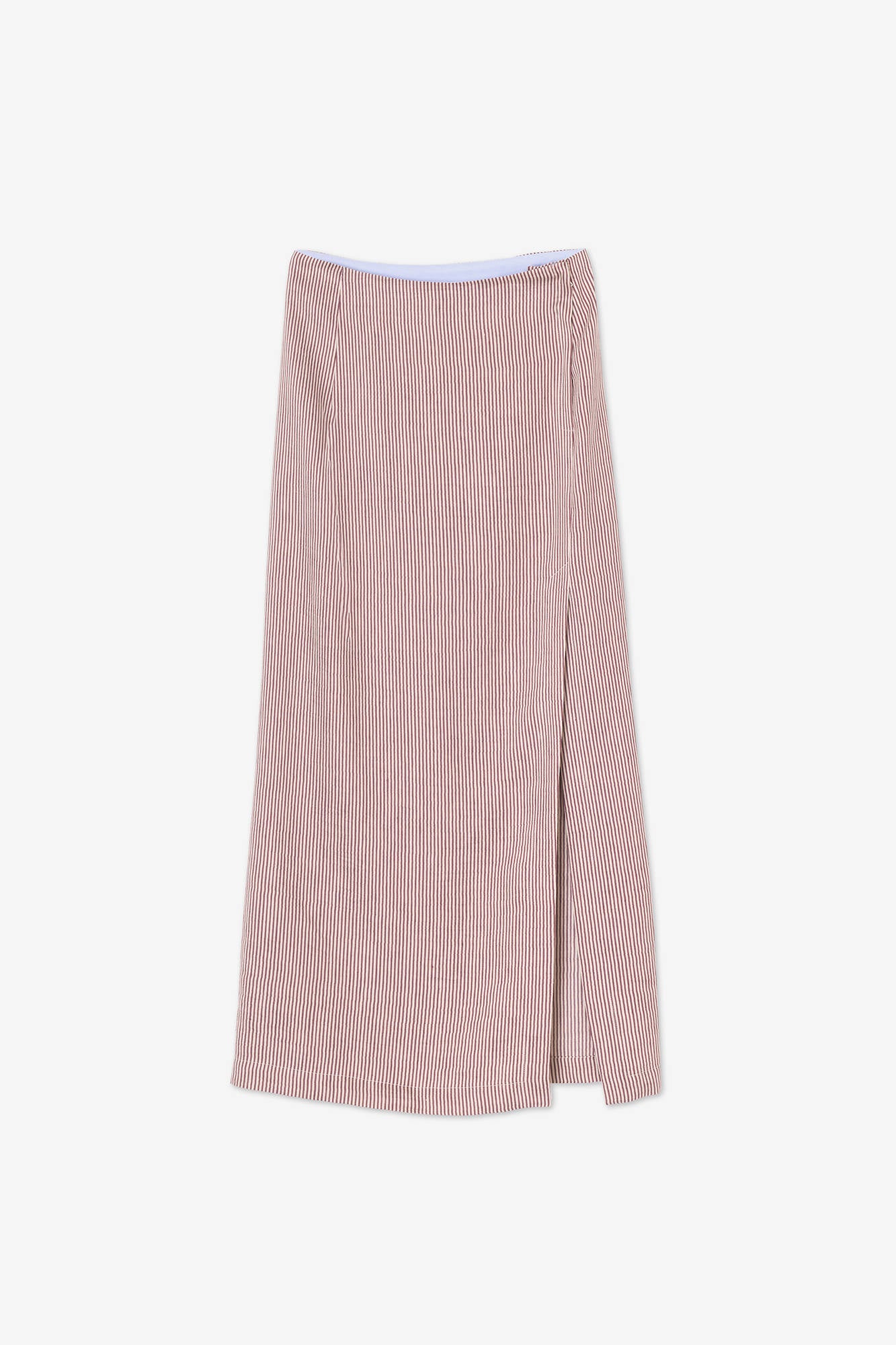 MICRO STRIPE LOUNGETTE SKIRT