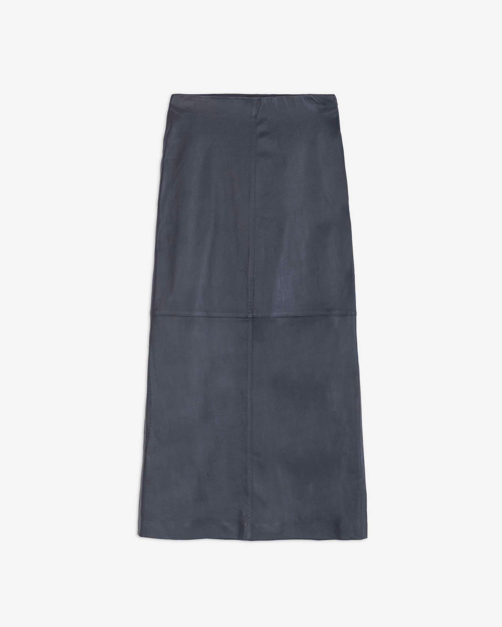 STRETCH LEATHER SKIRT