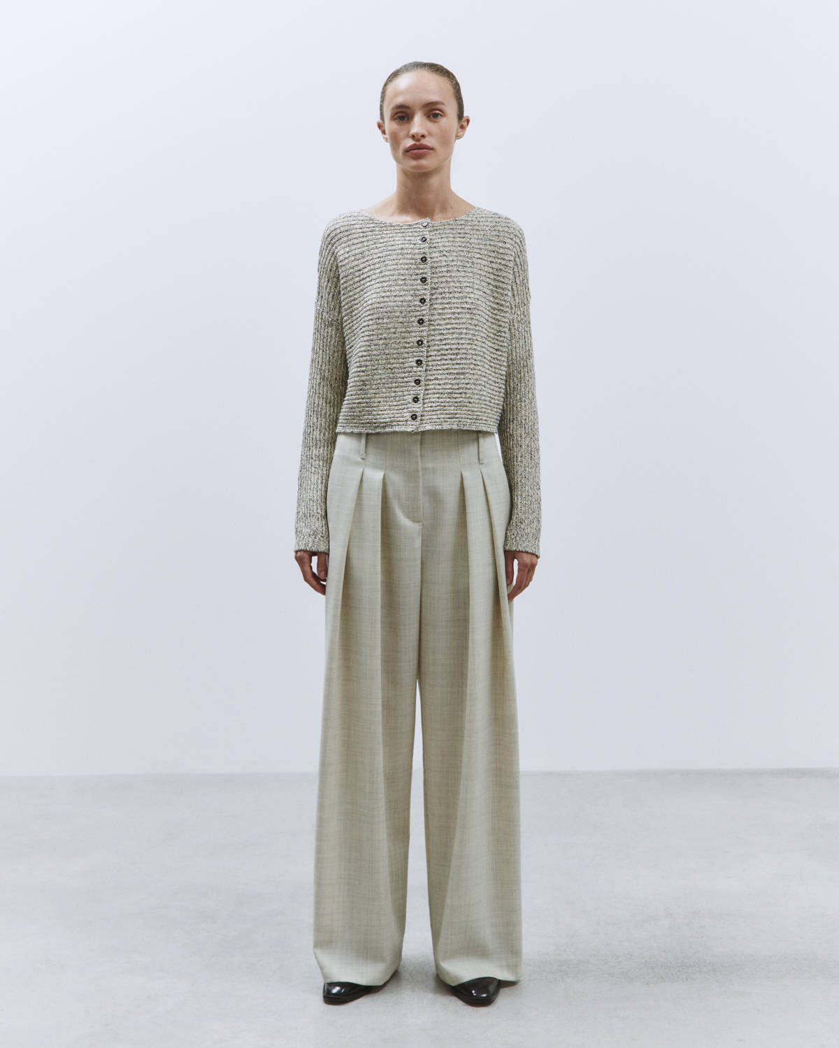 TAILORED TROUSERS VIRGIN WOOL Grey