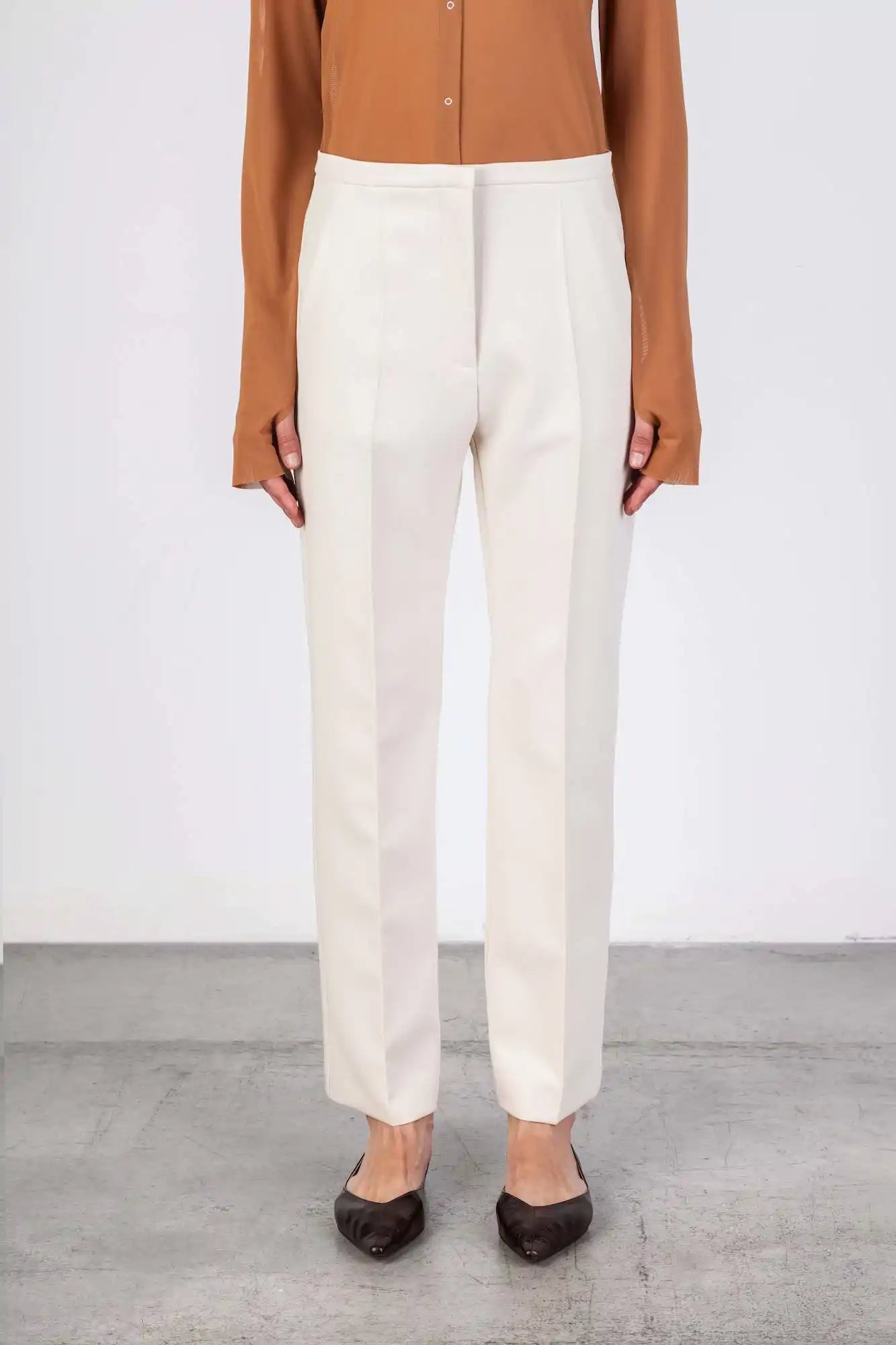 SLIM TAILORED TROUSERS