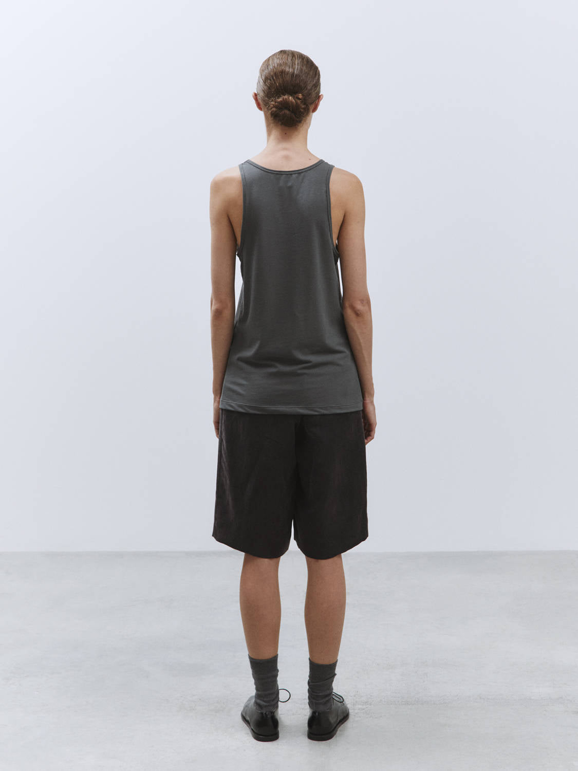 TOP JERSEY TANK TOP Smoke