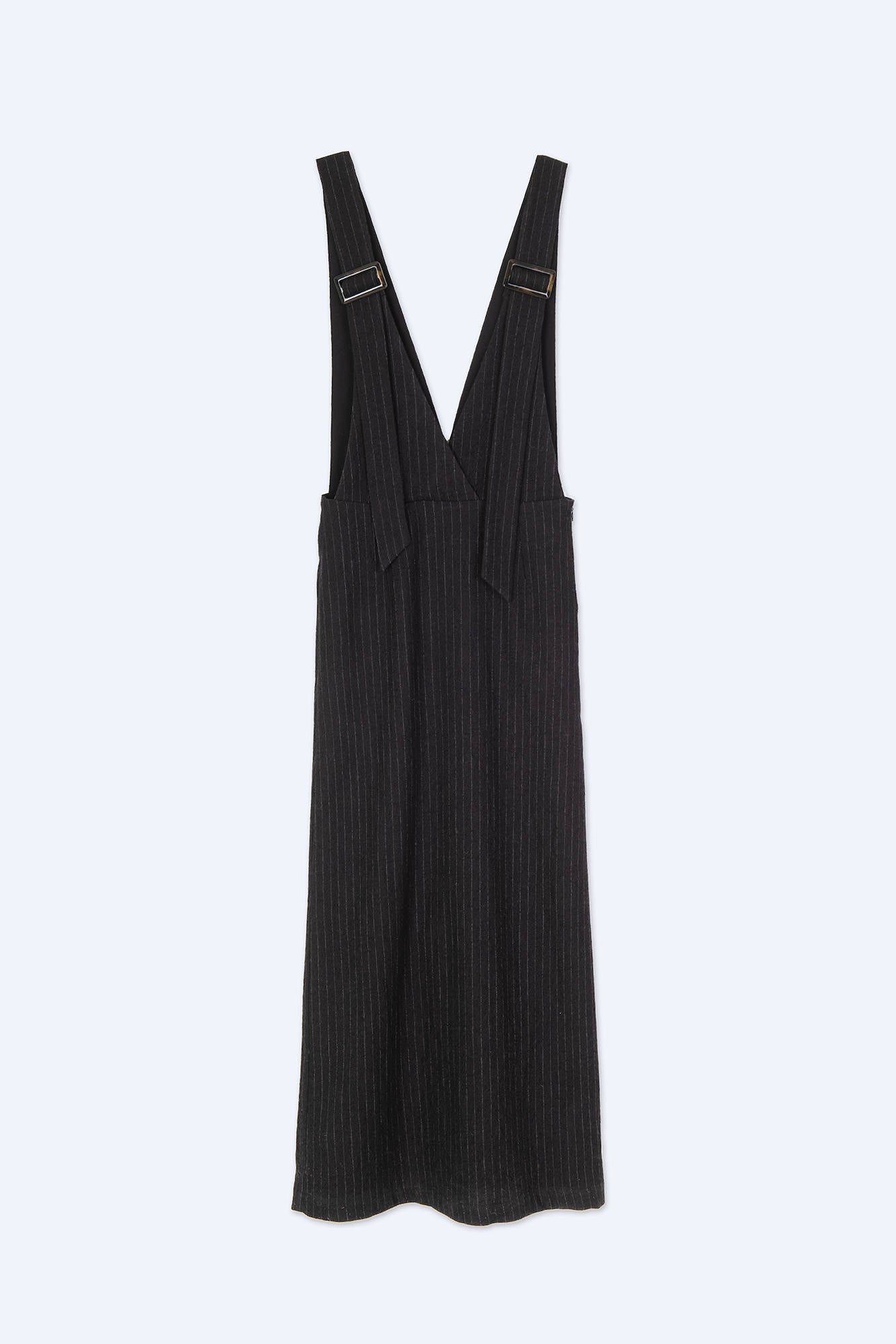 PINSTRIPES OVERALL DRESS