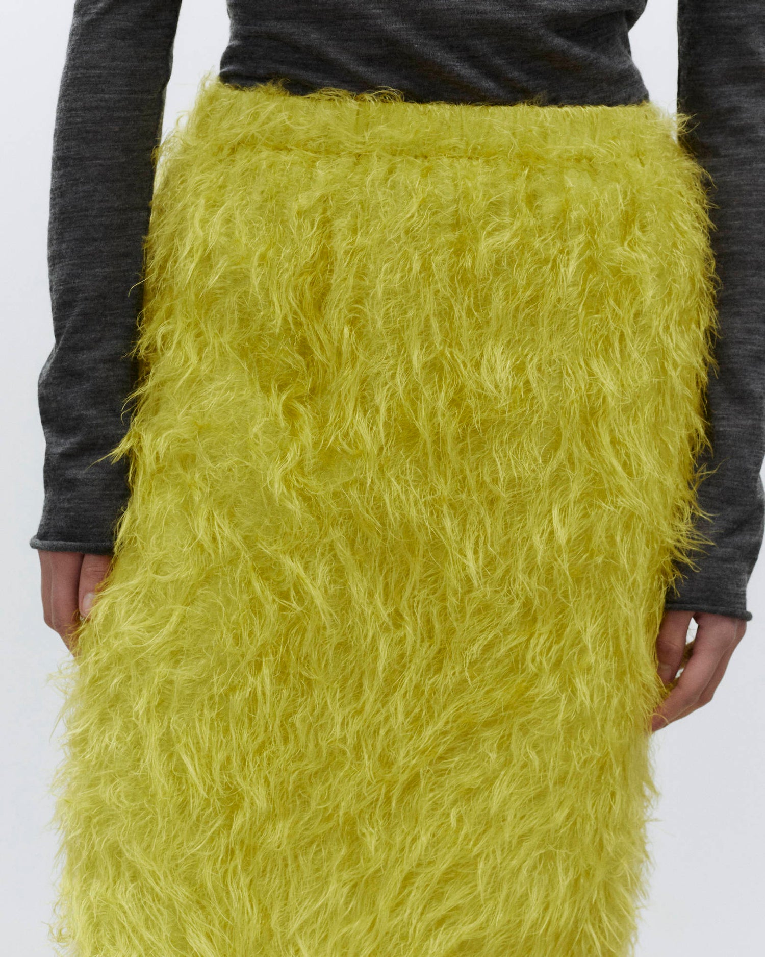 MIDI FRINGE SKIRT