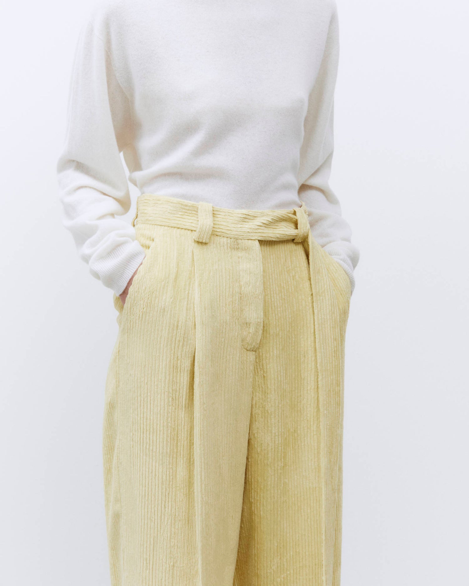 TAILORED CORDUROY PANTS