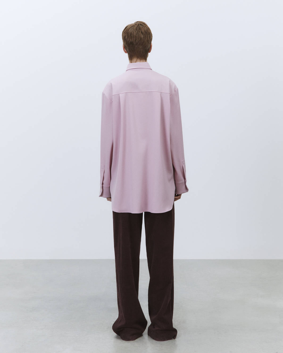 LONG WOOL SHIRT